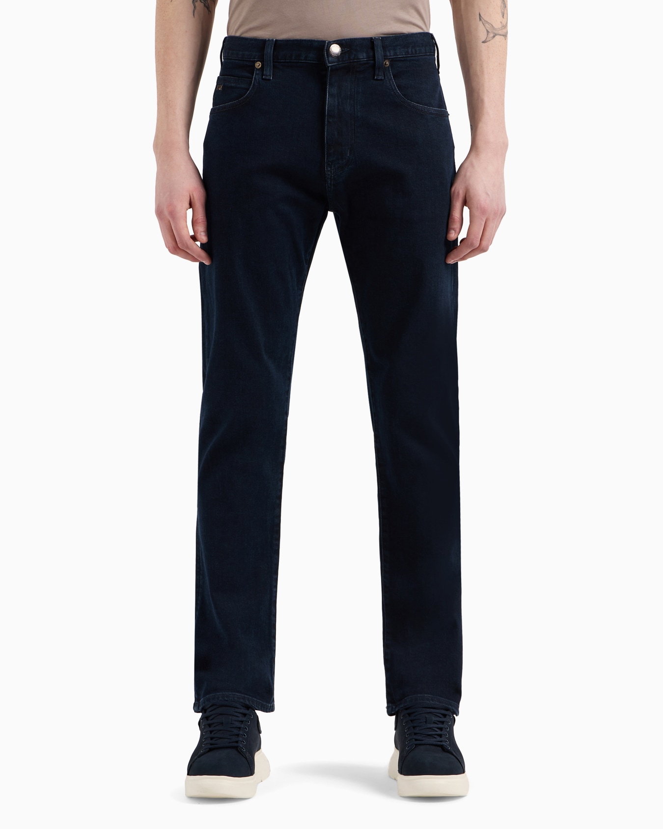 Jean J45 coupe classique en denim sergé confortable lavé 350 g/m2 Diapositive 3
