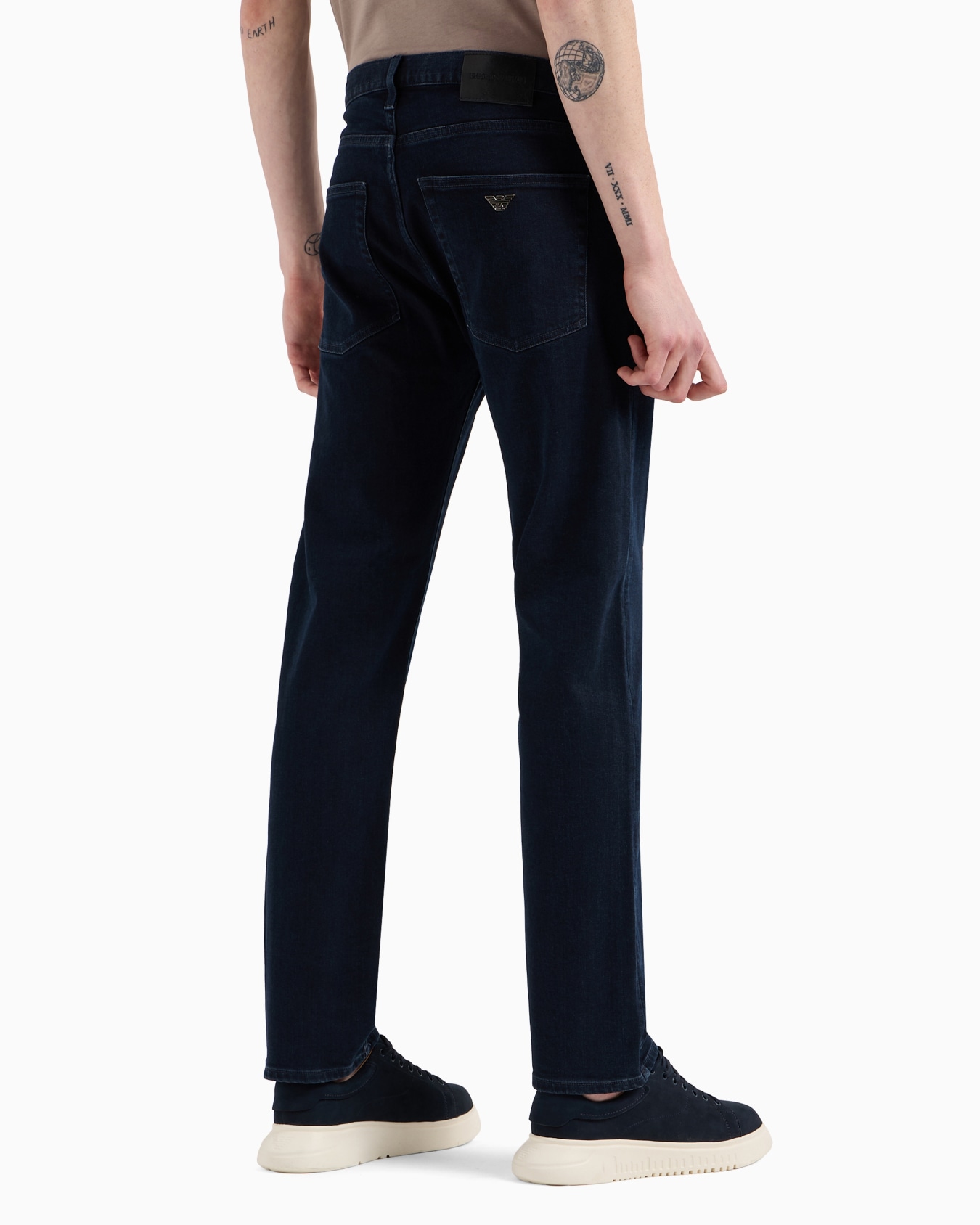 Jean J45 coupe classique en denim sergé confortable lavé 350 g/m2 Diapositive 2