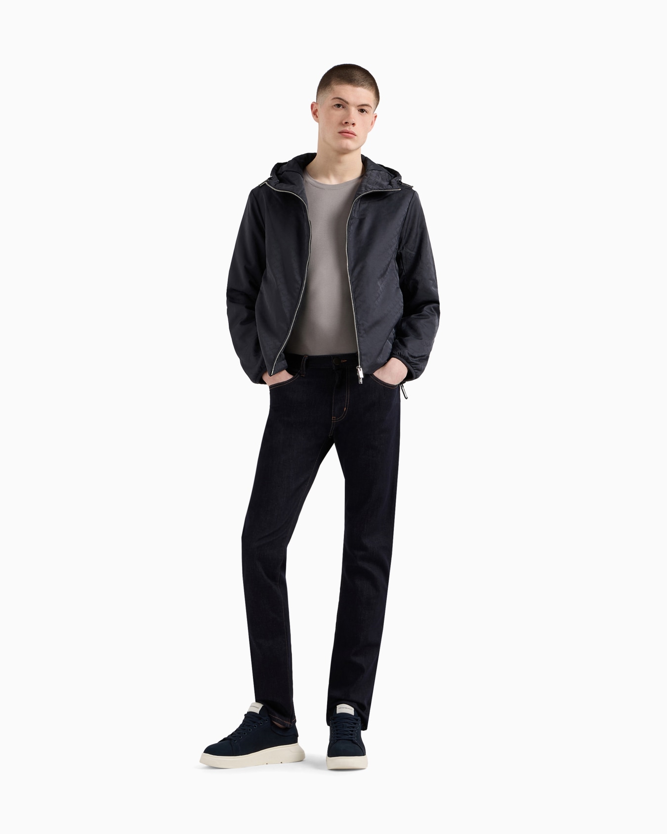 Jean J45 coupe classique en denim sergé confortable lavé 390 g/m2 Diapositive 1