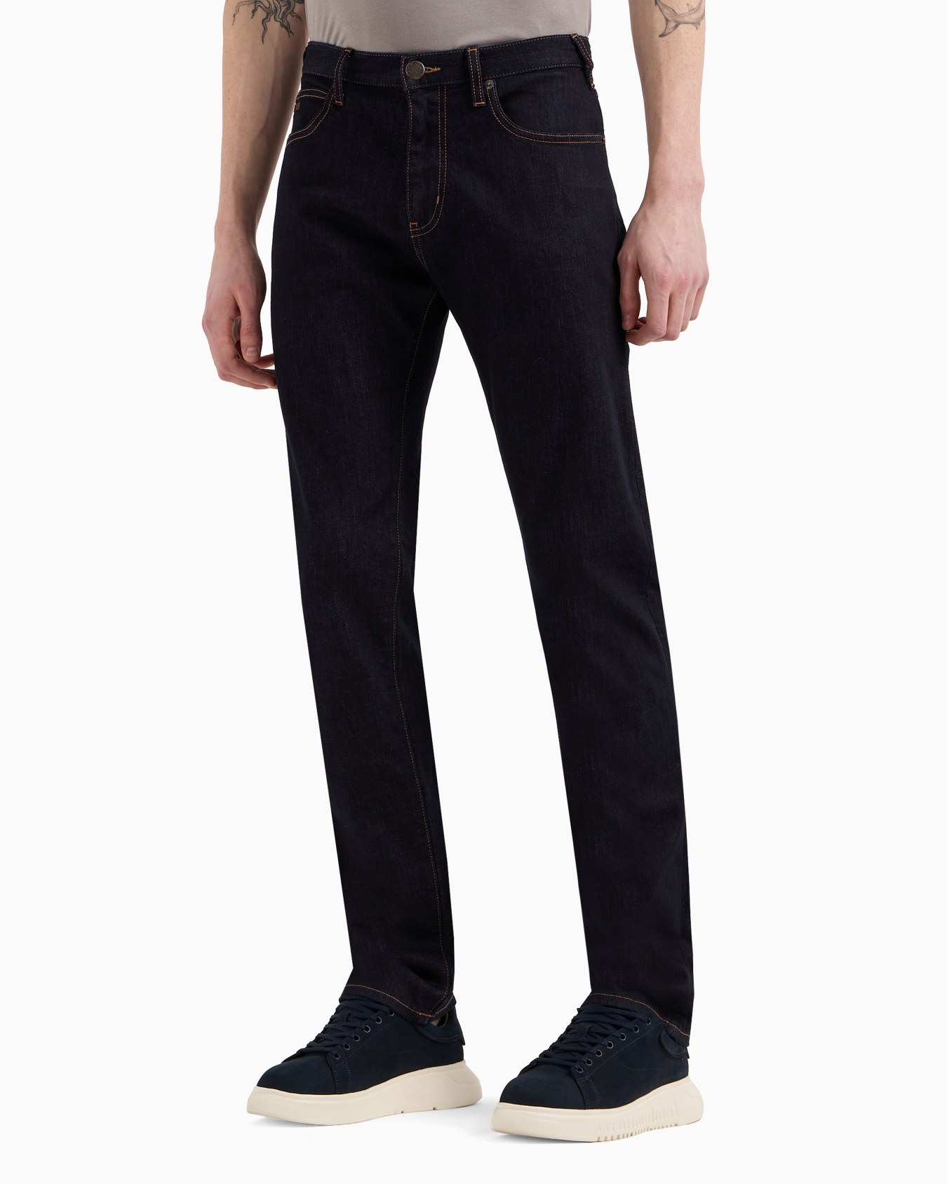 Jean J45 coupe classique en denim sergé confortable lavé 390 g/m2 Diapositive 3