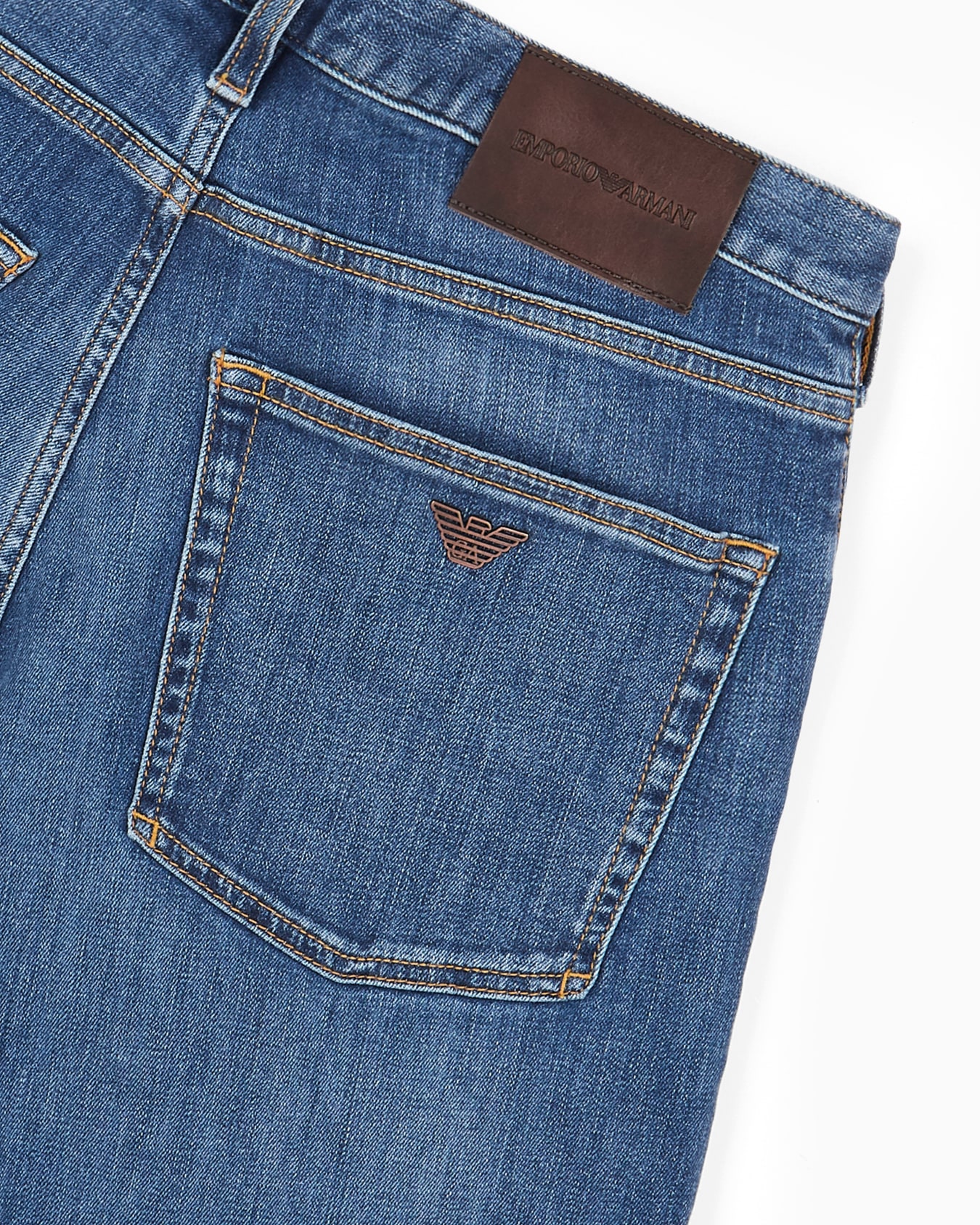 J45 Regular-fit, washed twill 11.5 oz comfort-denim jeans Slide 6