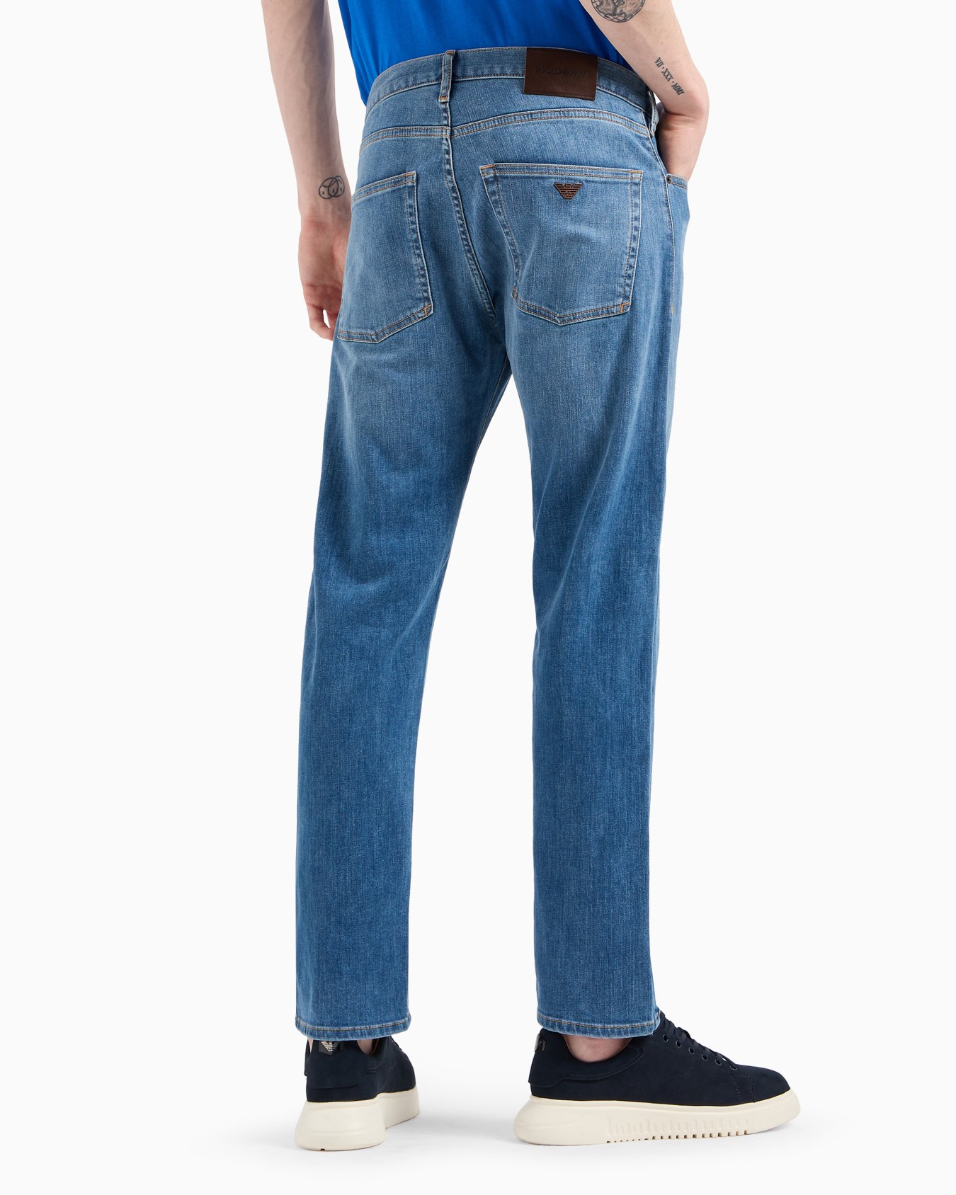 J45 Regular-fit, washed twill 11.5 oz comfort-denim jeans Slide 2