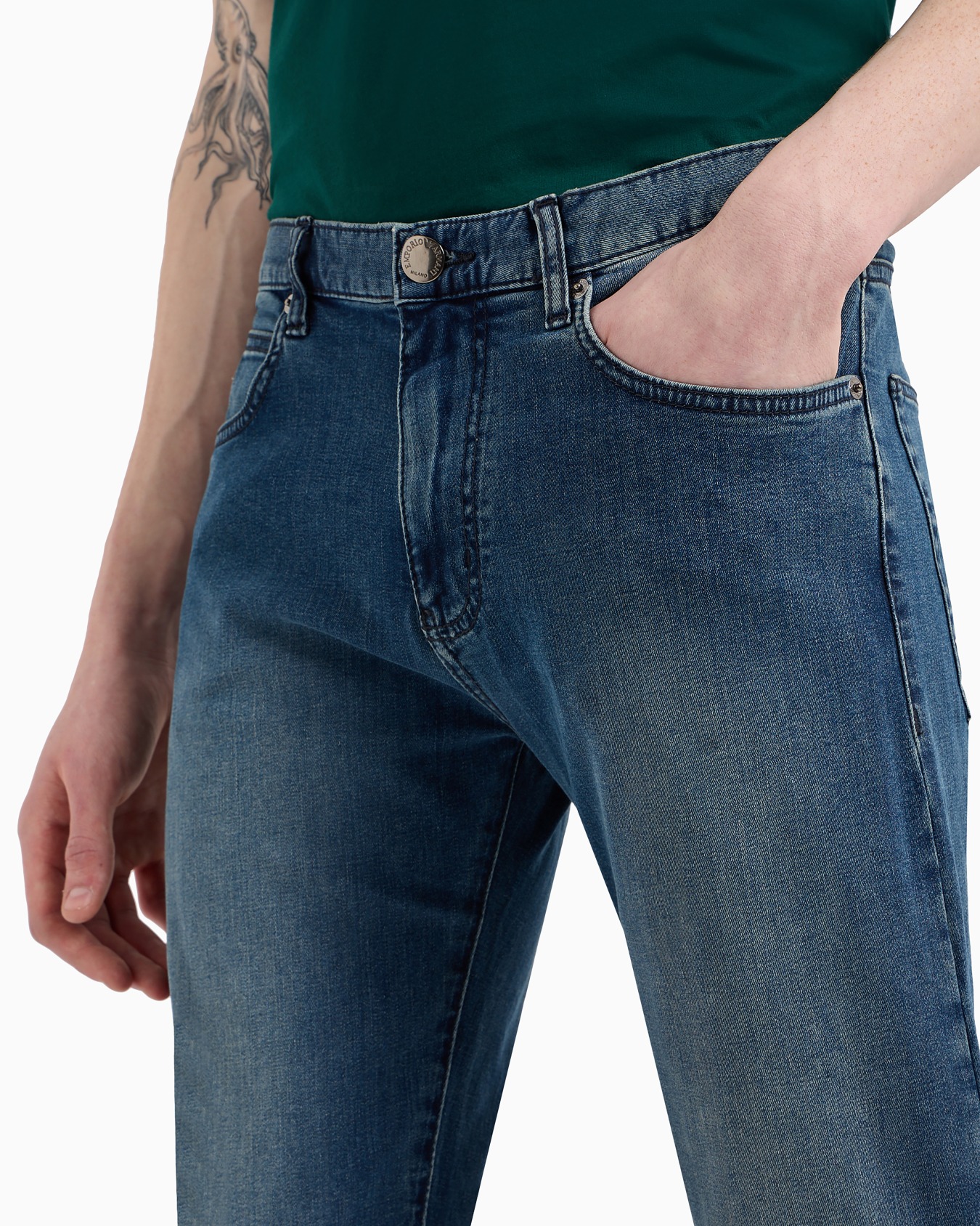 Vaqueros J45 regular fit de cómoda sarga de denim Diapositiva 4