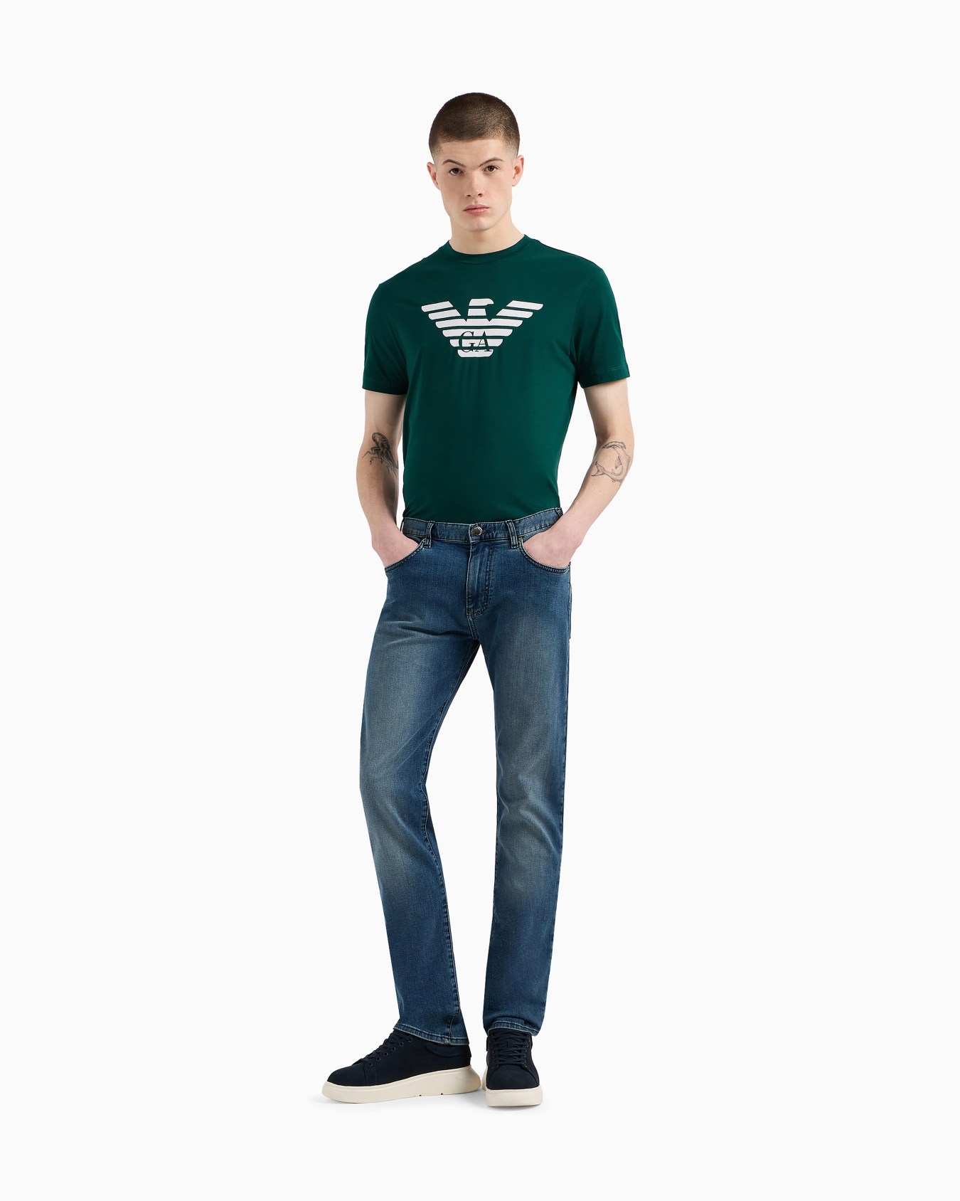 Vaqueros J45 regular fit de cómoda sarga de denim Diapositiva 1
