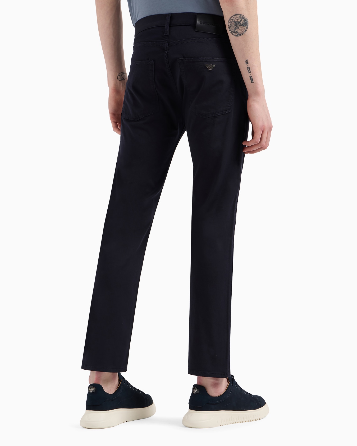 J45 Regular-fit, stretch-gabardine jeans Slide 2