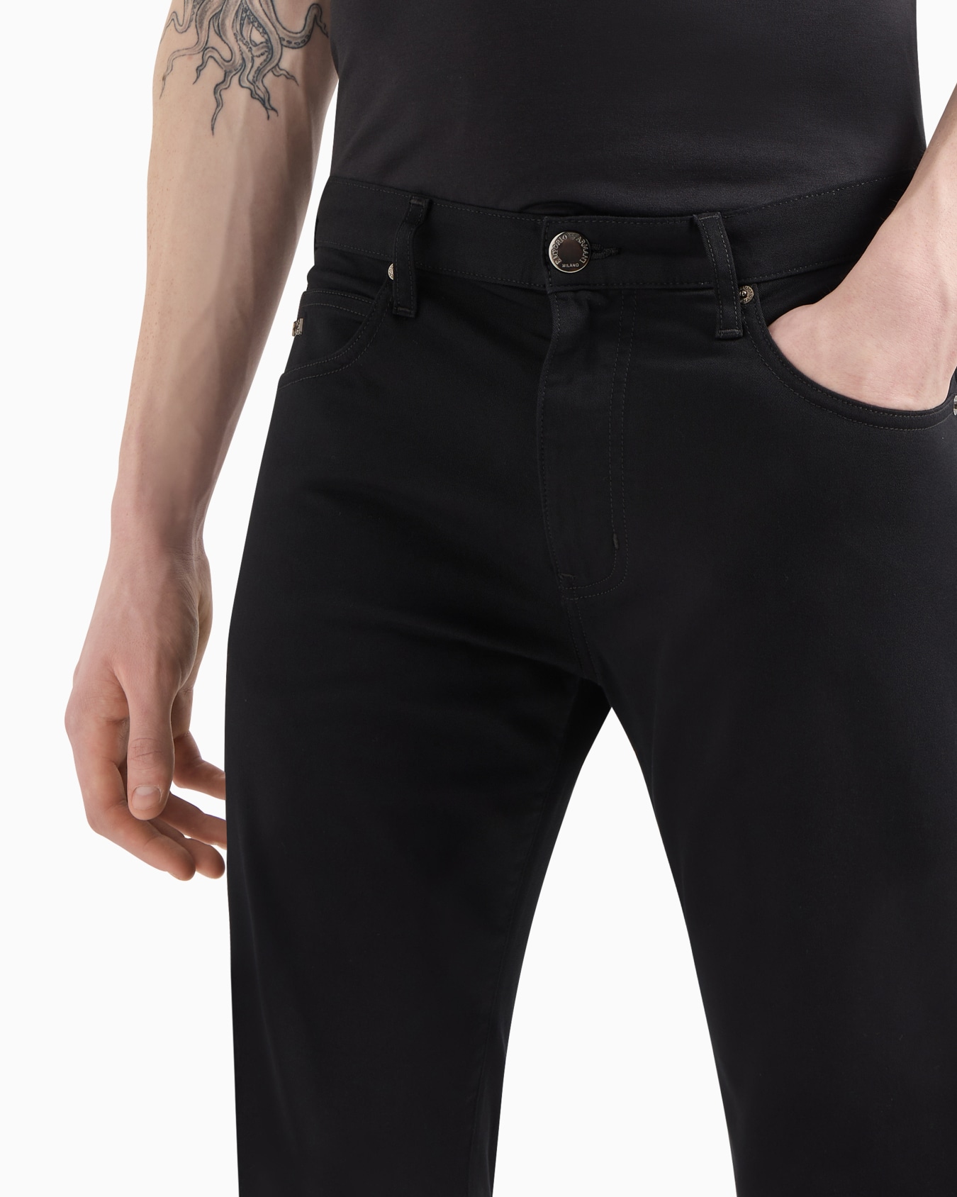 Jean J45 coupe classique en gabardine stretch Diapositive 4