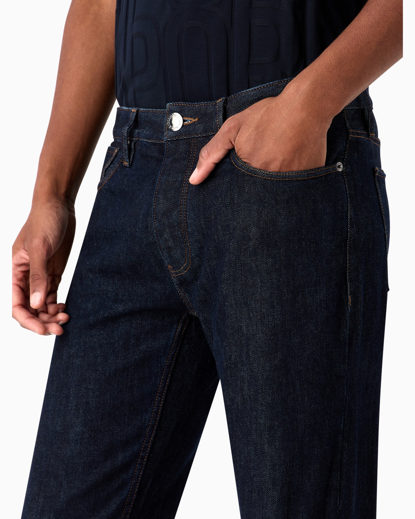 Vaqueros J75 slim fit de denim lavado aclarado Diapositiva 4