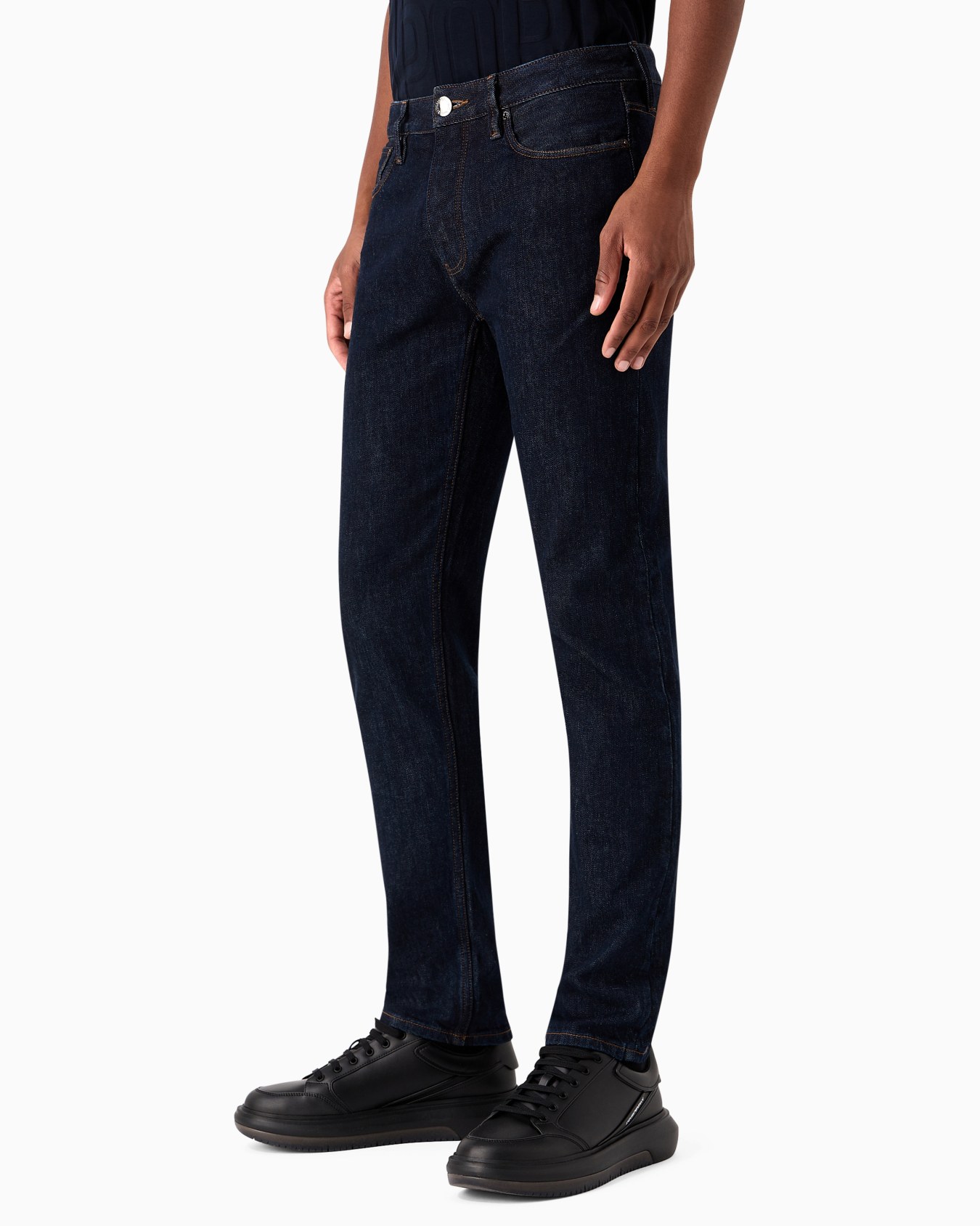 Vaqueros J75 slim fit de denim lavado aclarado Diapositiva 1