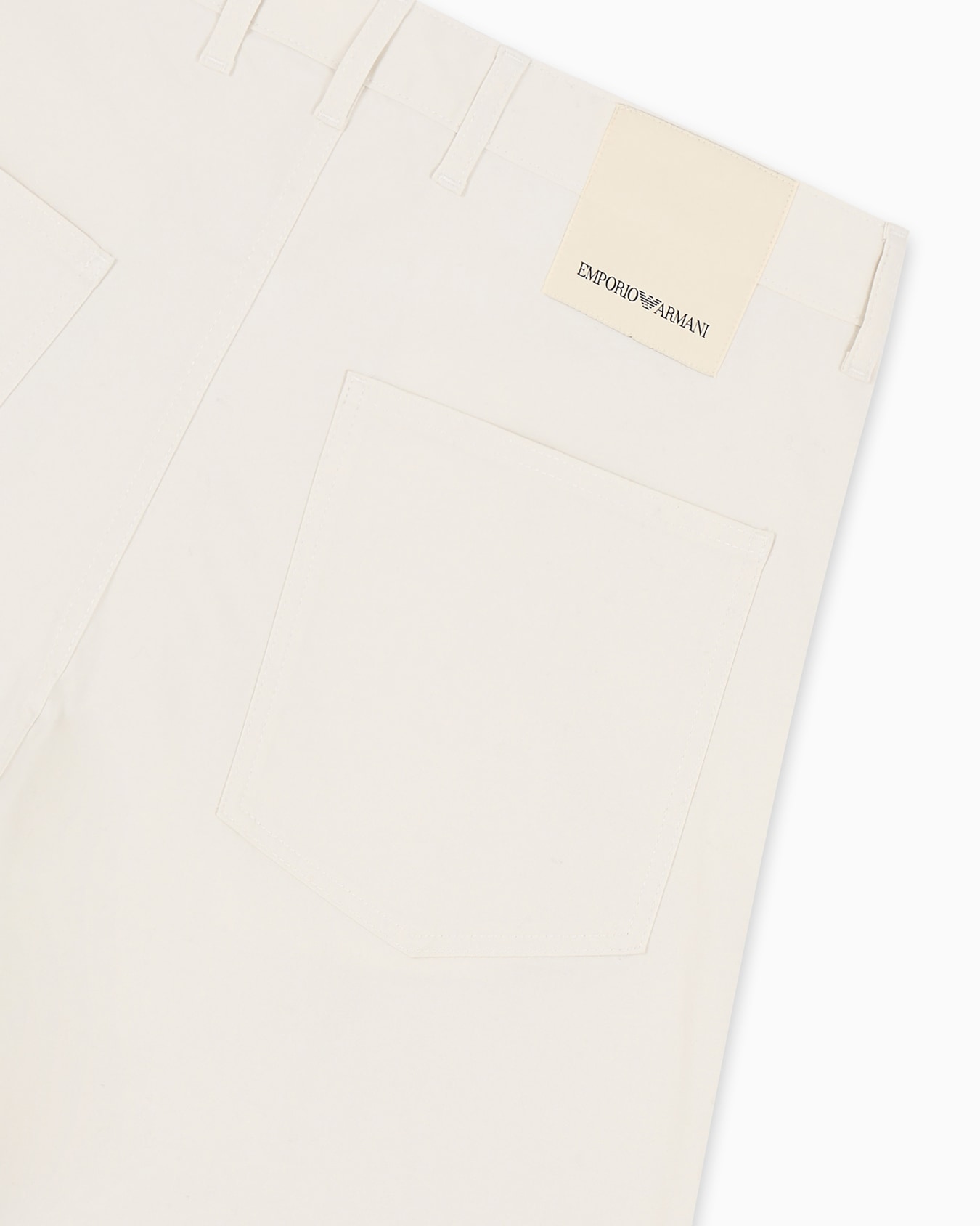 Pantalon cinq poches en gabardine biologique ASV Capsule Diapositive 5