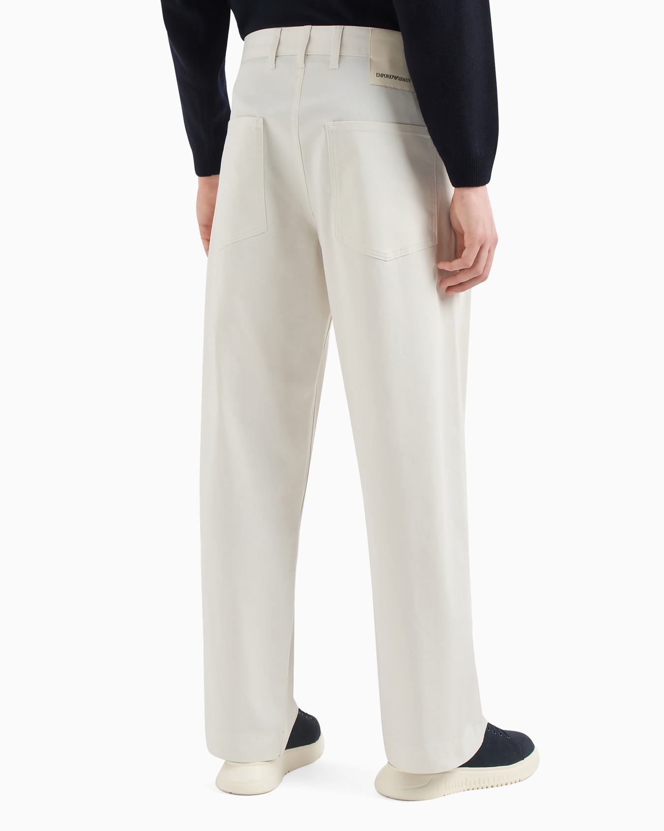 Pantalon cinq poches en gabardine biologique ASV Capsule Diapositive 2