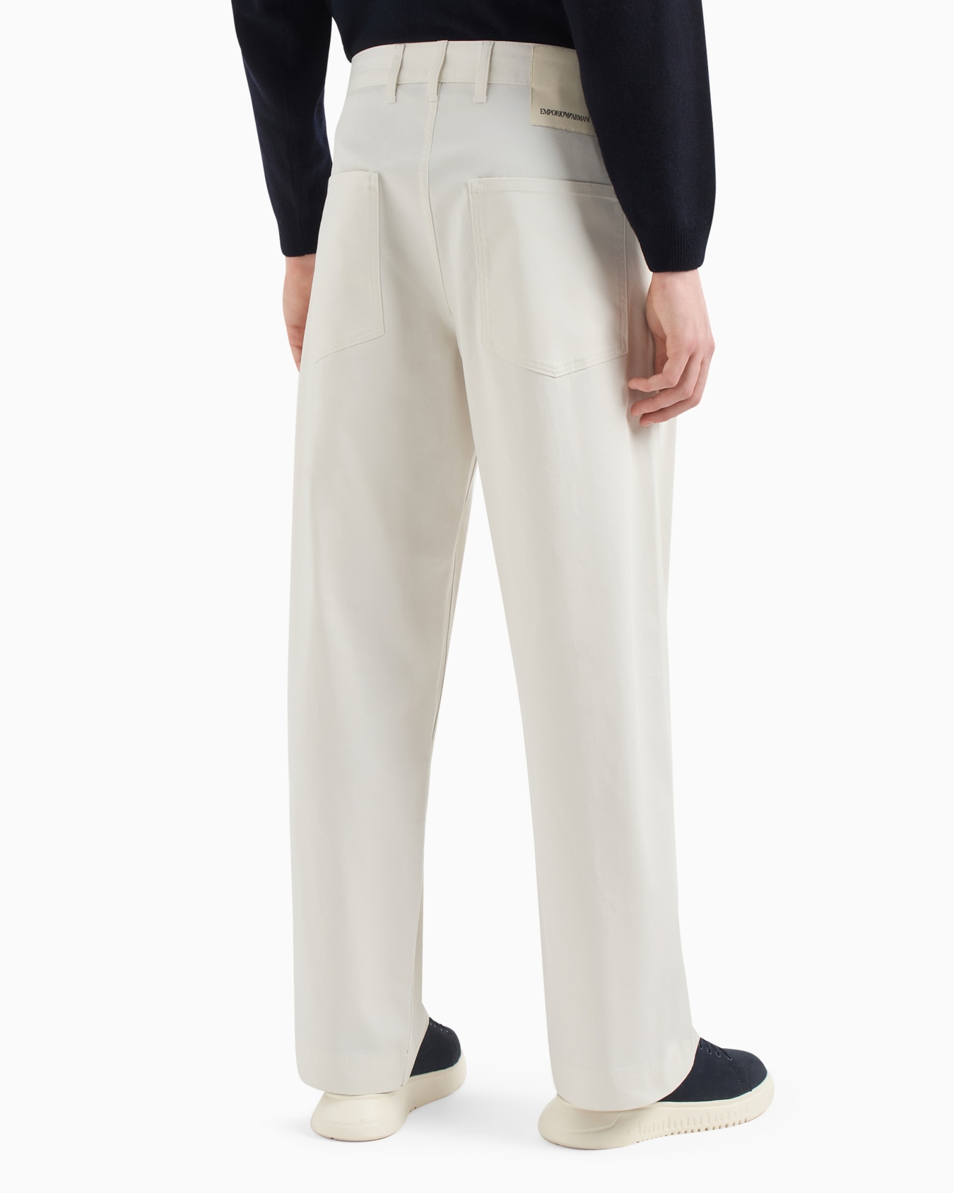 ASV Capsule five-pocket trousers in organic gabardine Slide 2