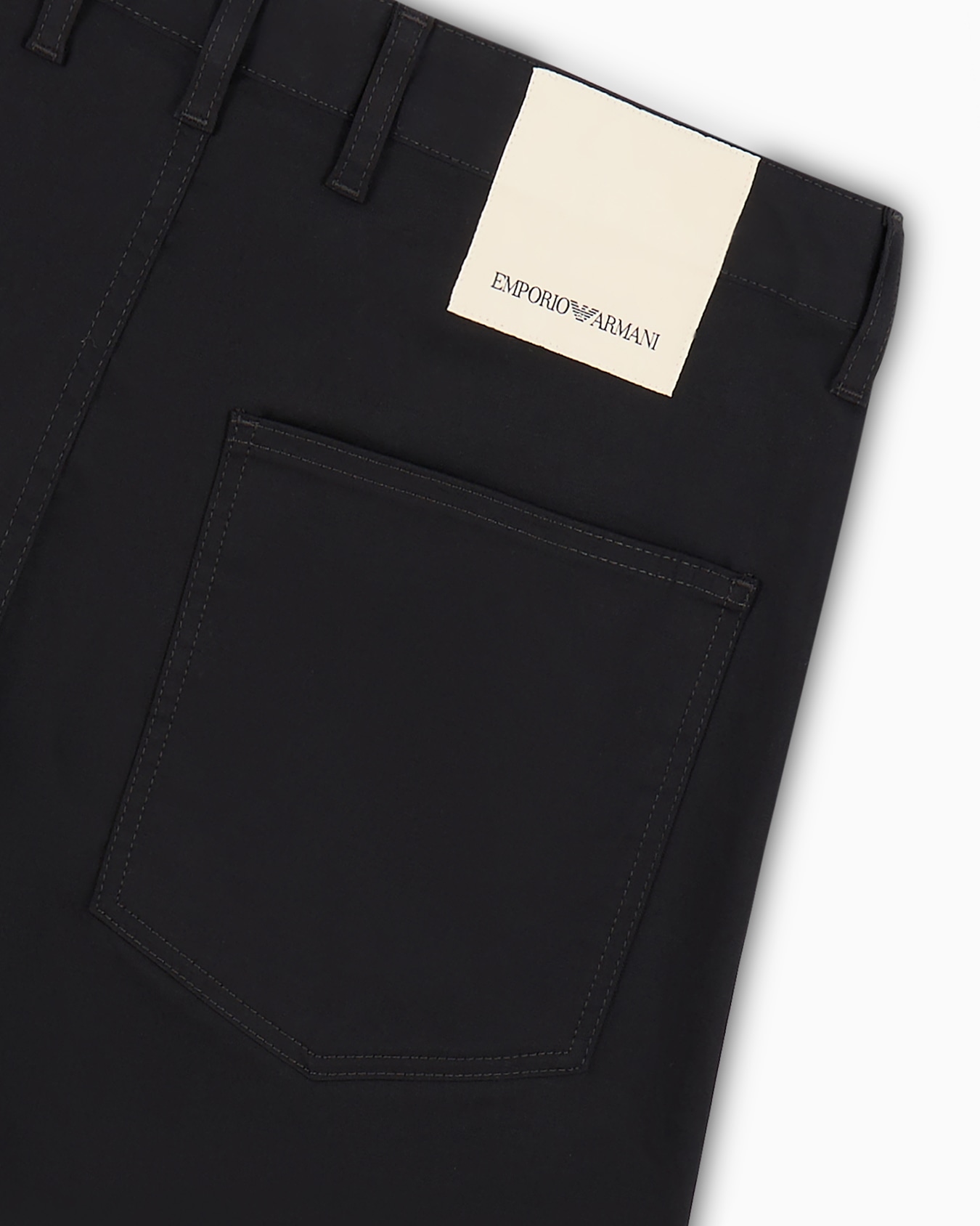Pantaloni cinque tasche in gabardina organica ASV Capsule Slide 5