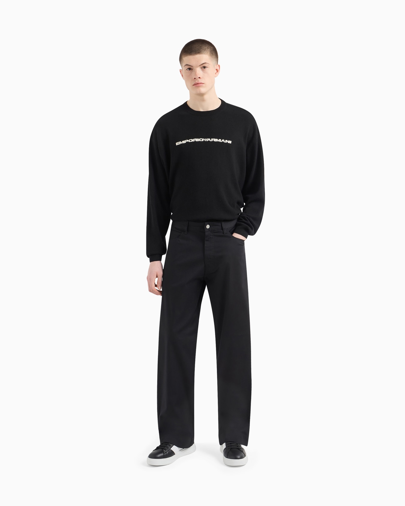 Pantaloni cinque tasche in gabardina organica ASV Capsule Slide 1