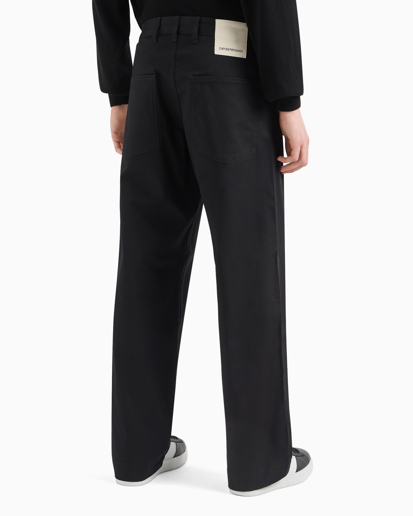 Pantaloni cinque tasche in gabardina organica ASV Capsule Slide 2