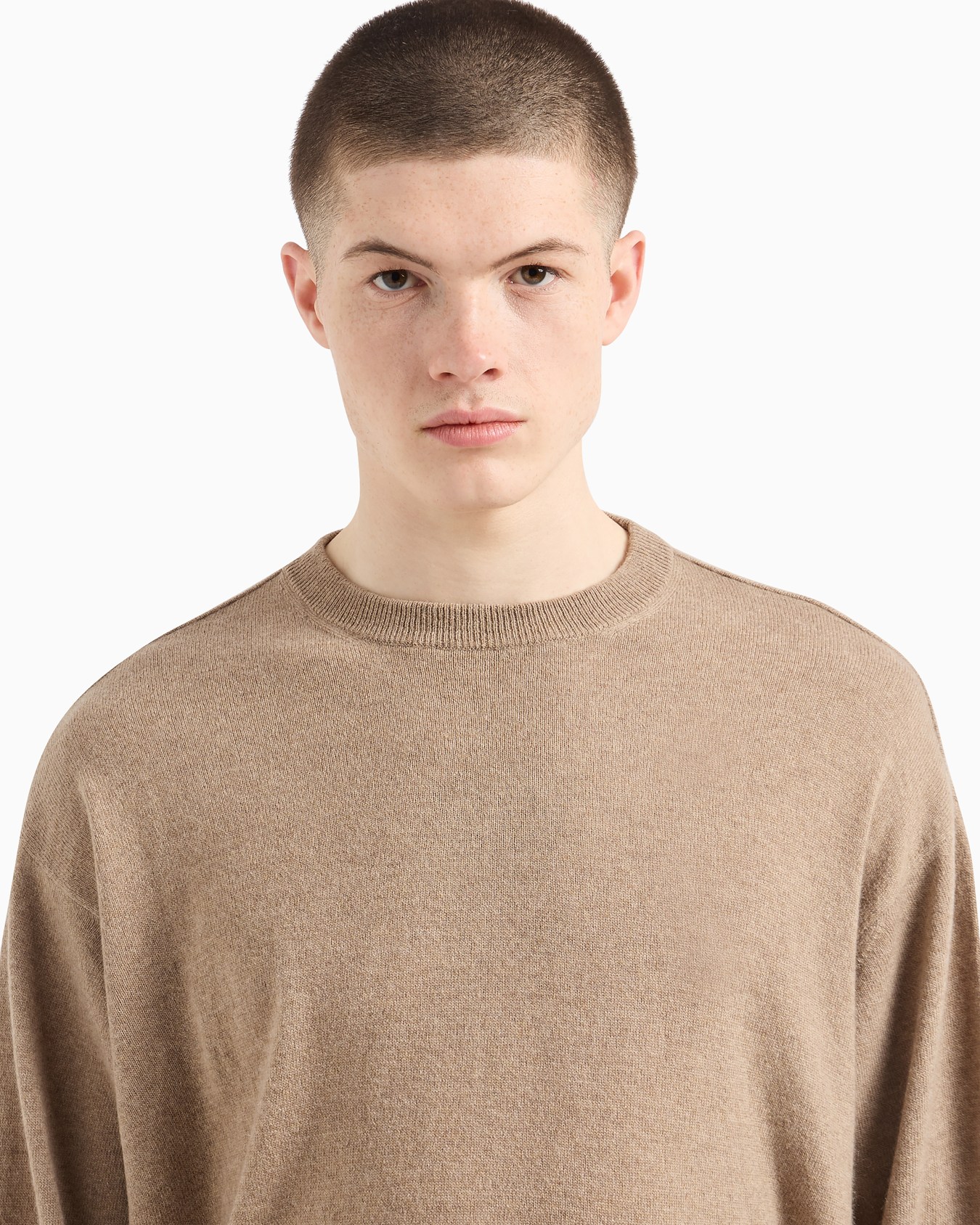 ASV Capsule plain-knit wool-blend jumper Slide 4