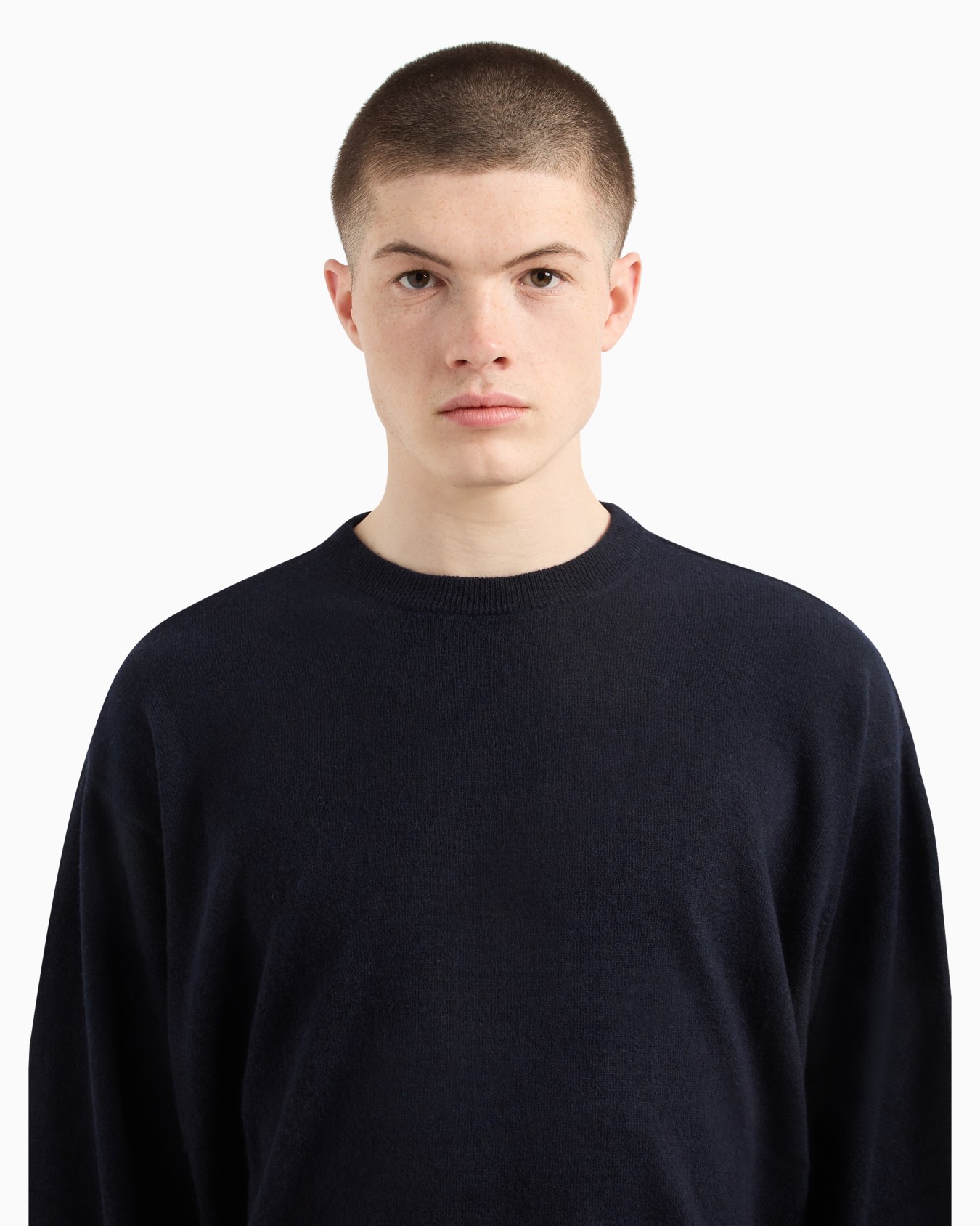 ASV Capsule plain-knit wool-blend jumper Slide 4