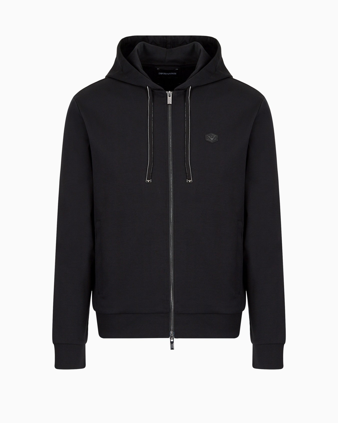 Sudadera de tejido de punto Roma con capucha y cremallera Diapositiva 0