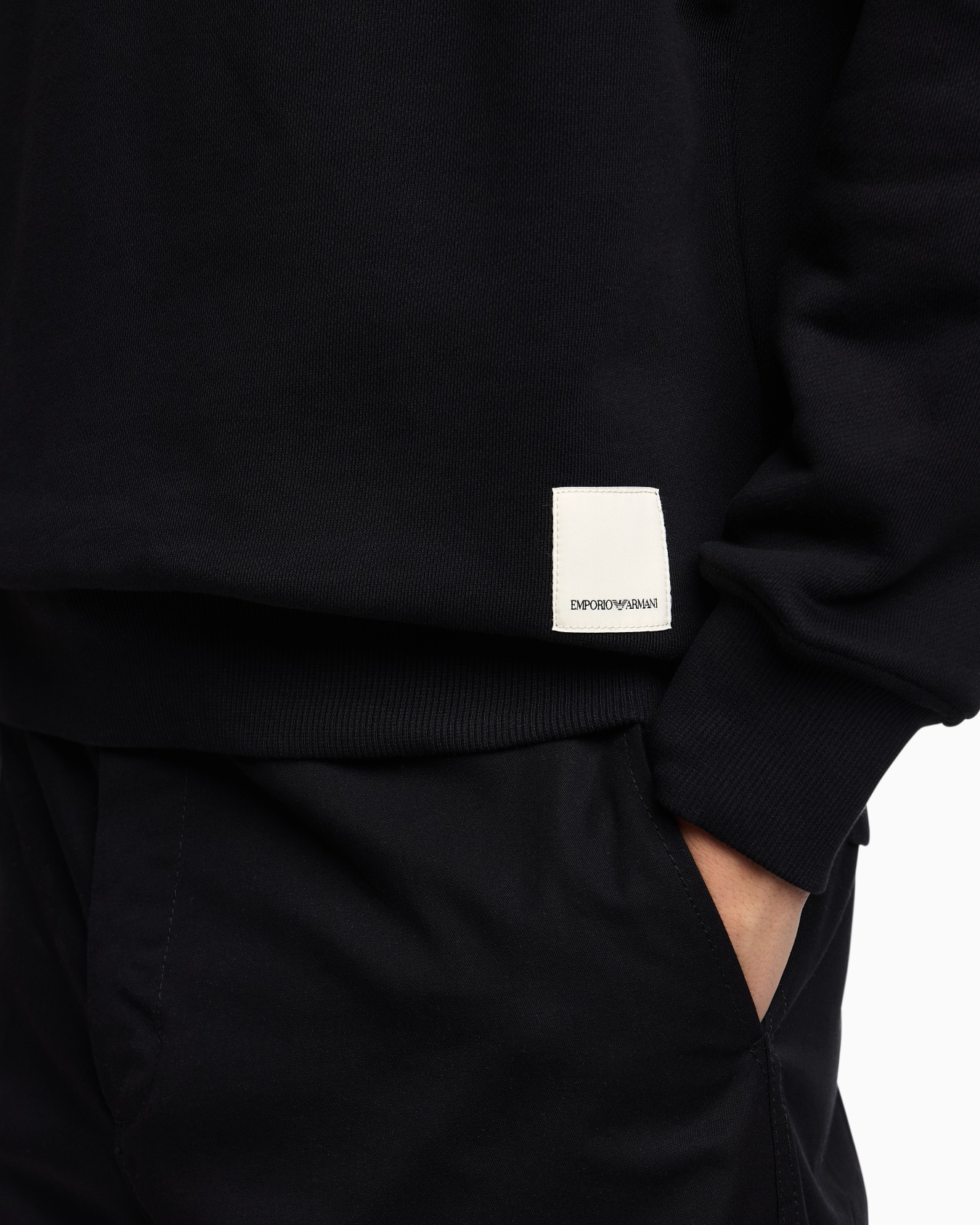 Jersey hooded sweatshirt Slide 4