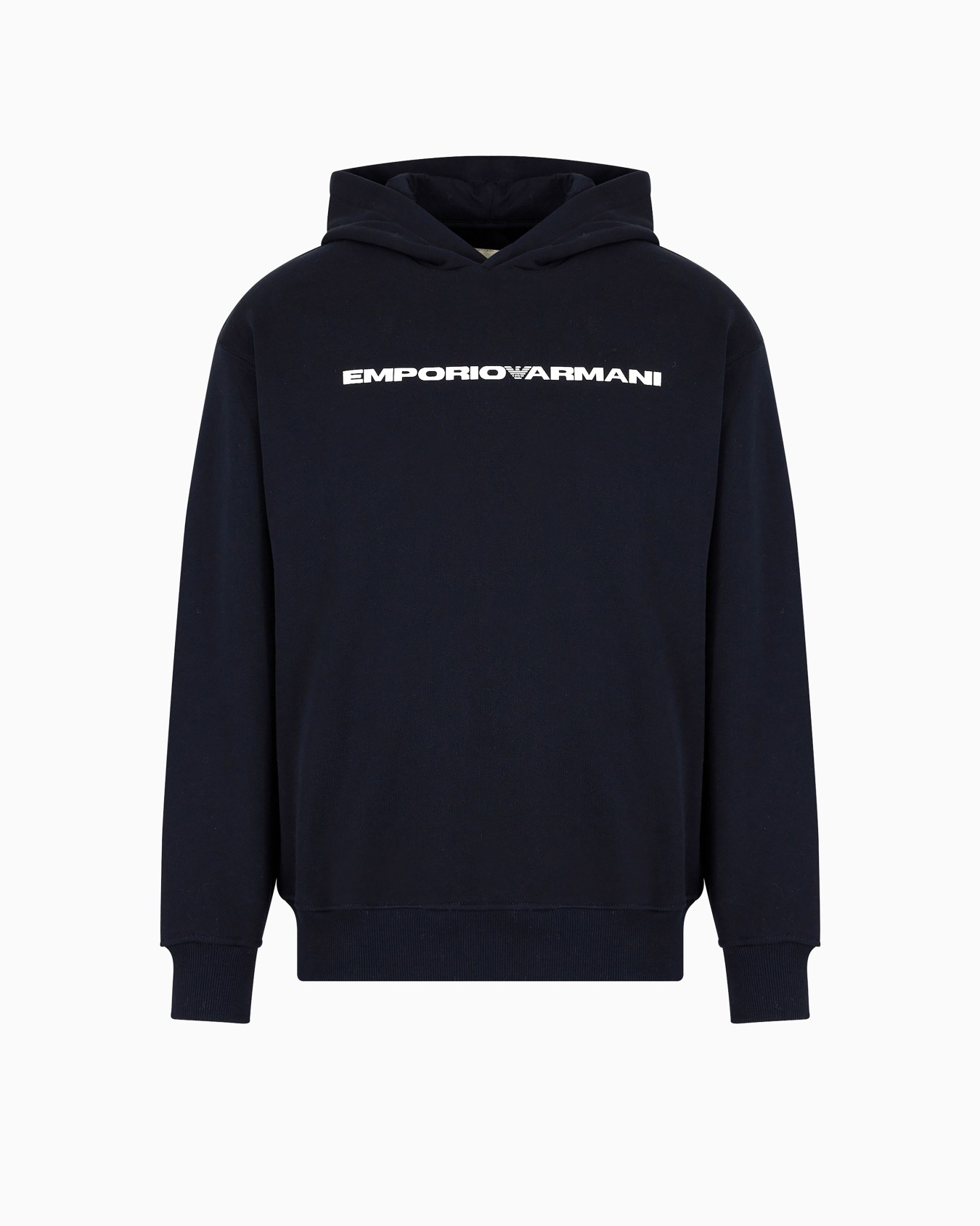 Jersey hooded sweatshirt Slide 0