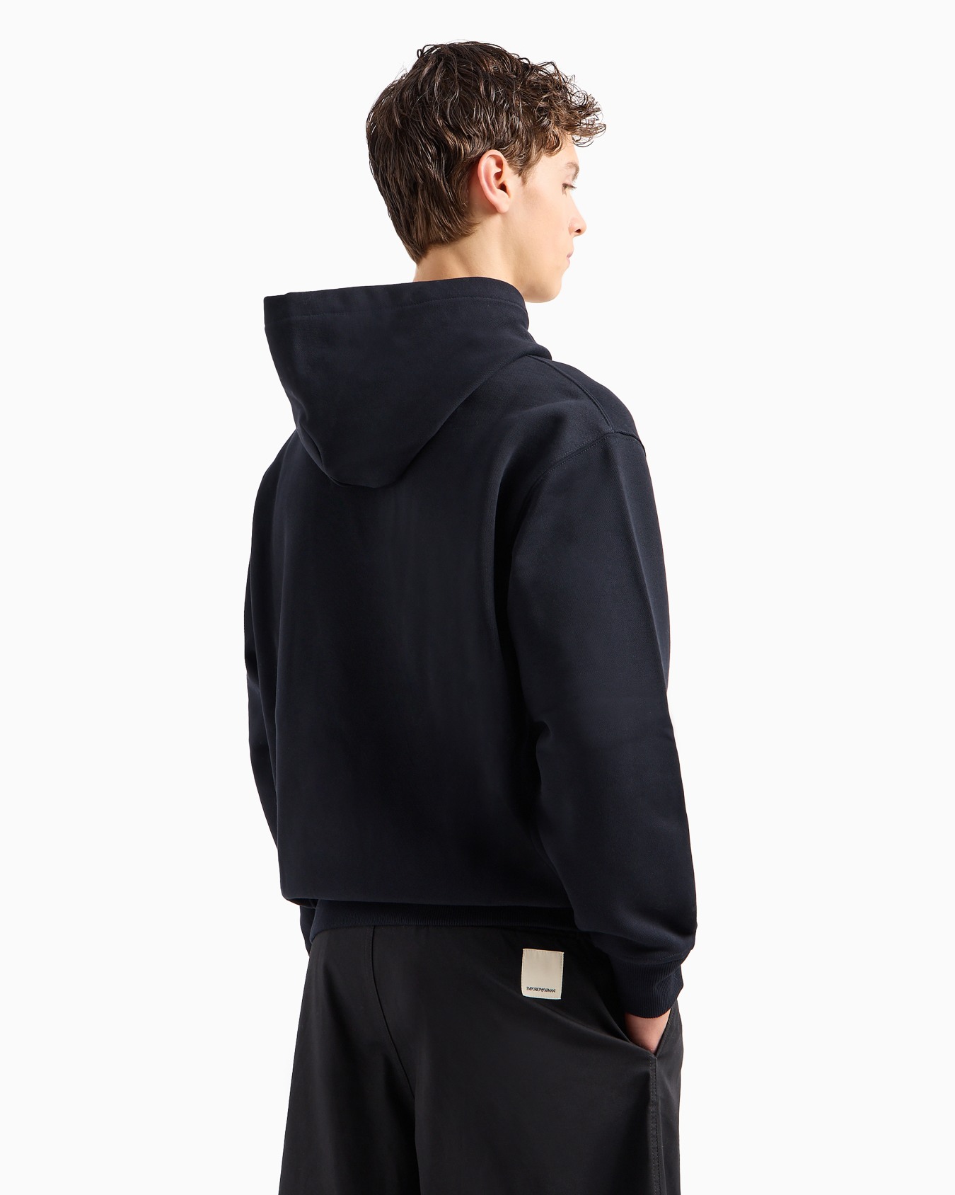 Jersey hooded sweatshirt Slide 2