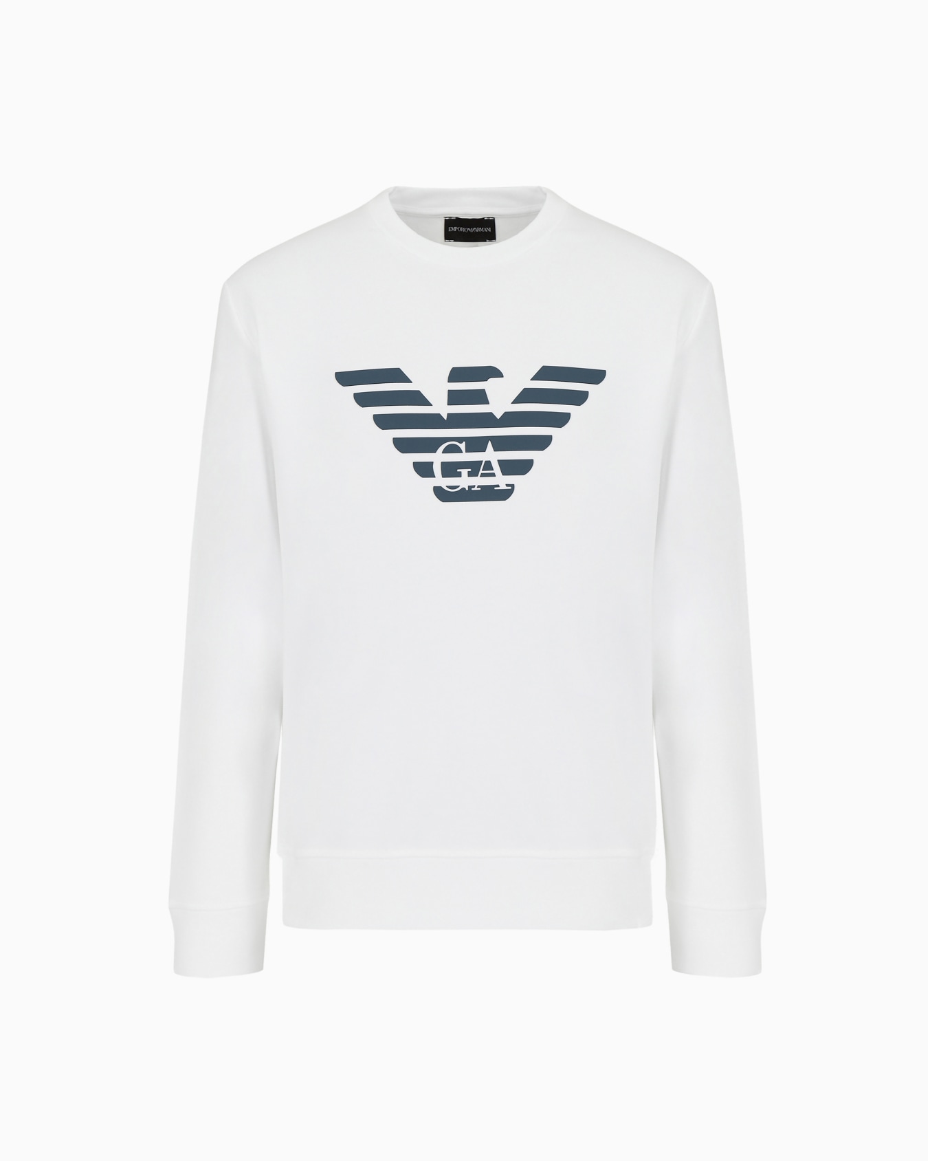 Sudadera de mezcla de modal con logotipo estampado Diapositiva 0