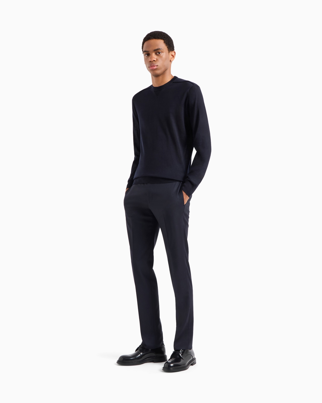 ASV Pullover aus Woll-Lyocell-Mischung Folie 1