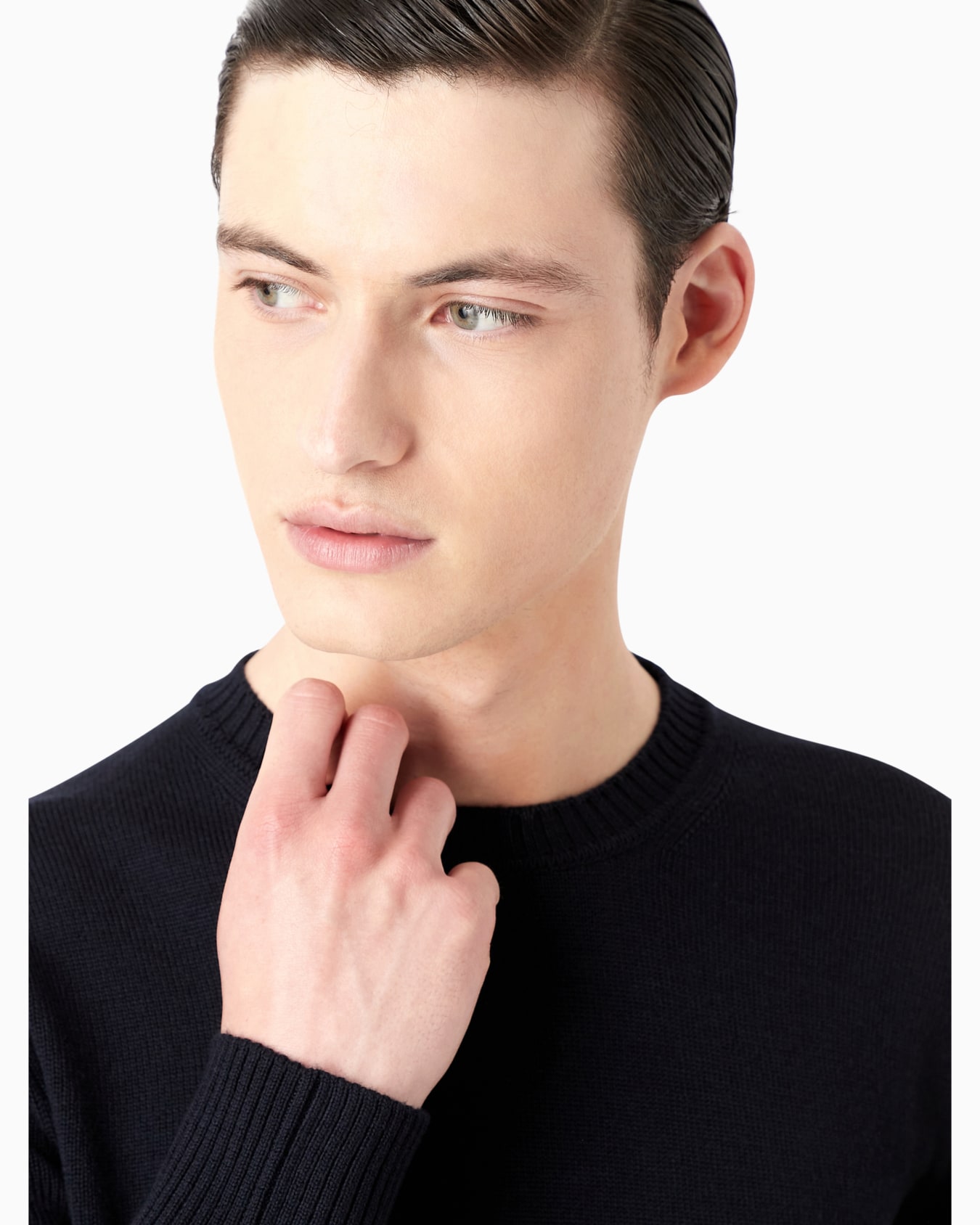 Virgin-wool, regular-fit jumper Slide 5
