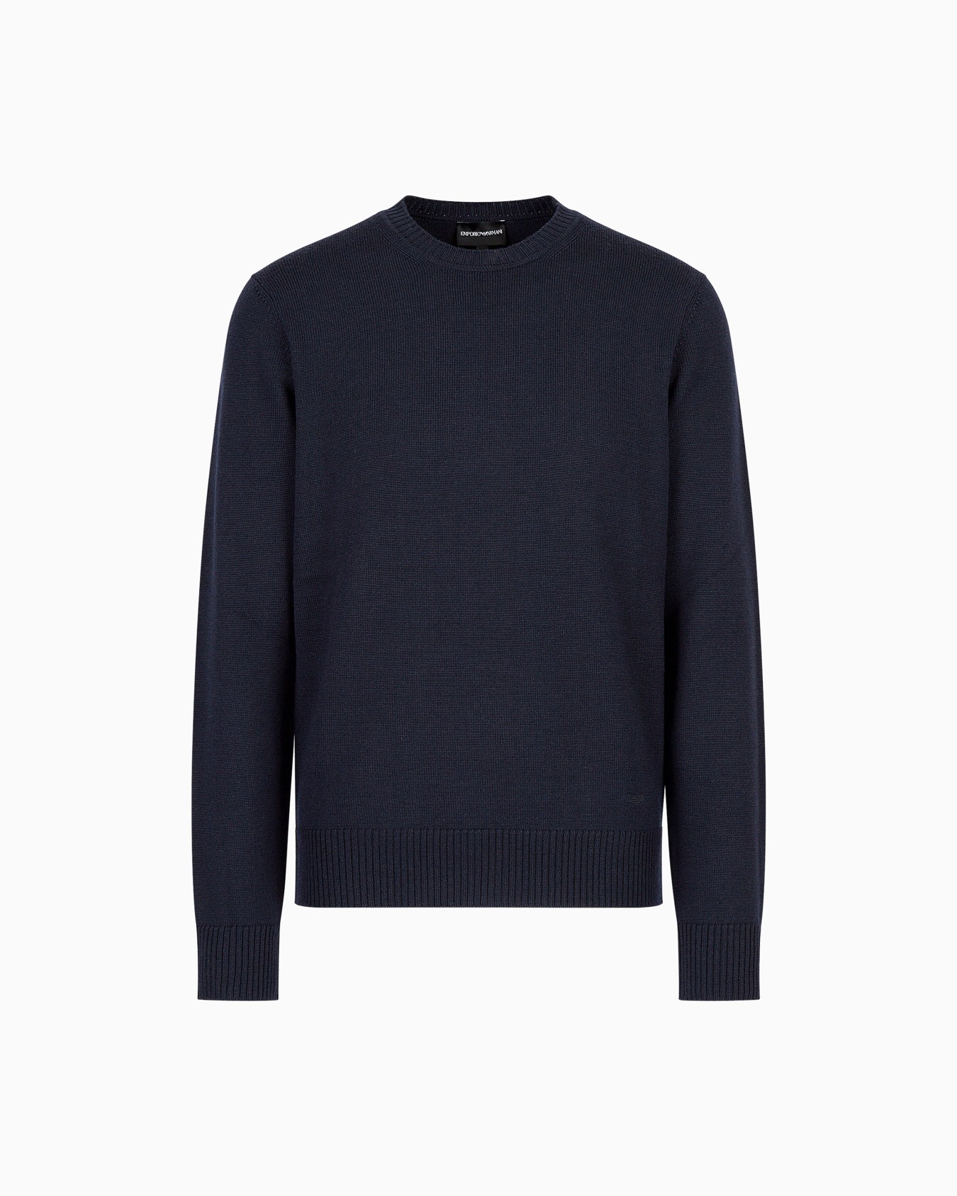 Virgin-wool, regular-fit jumper Slide 0