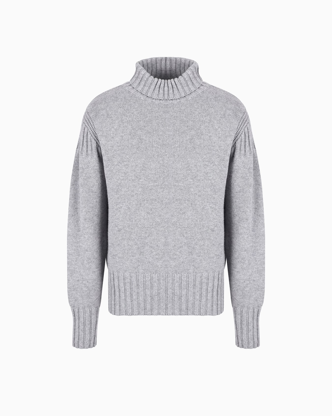 Wool and cashmere-blend rollneck Slide 0