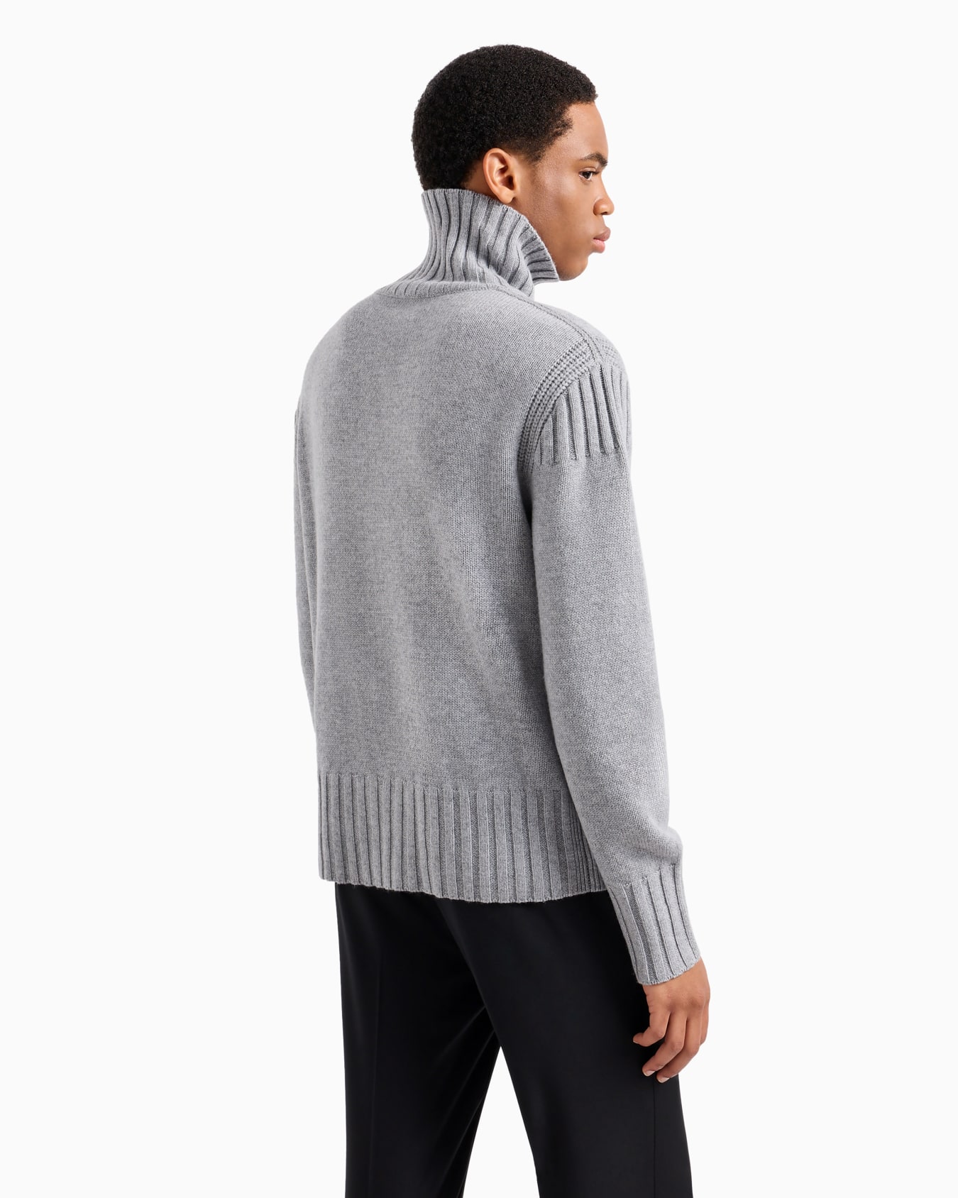 Wool and cashmere-blend rollneck Slide 2