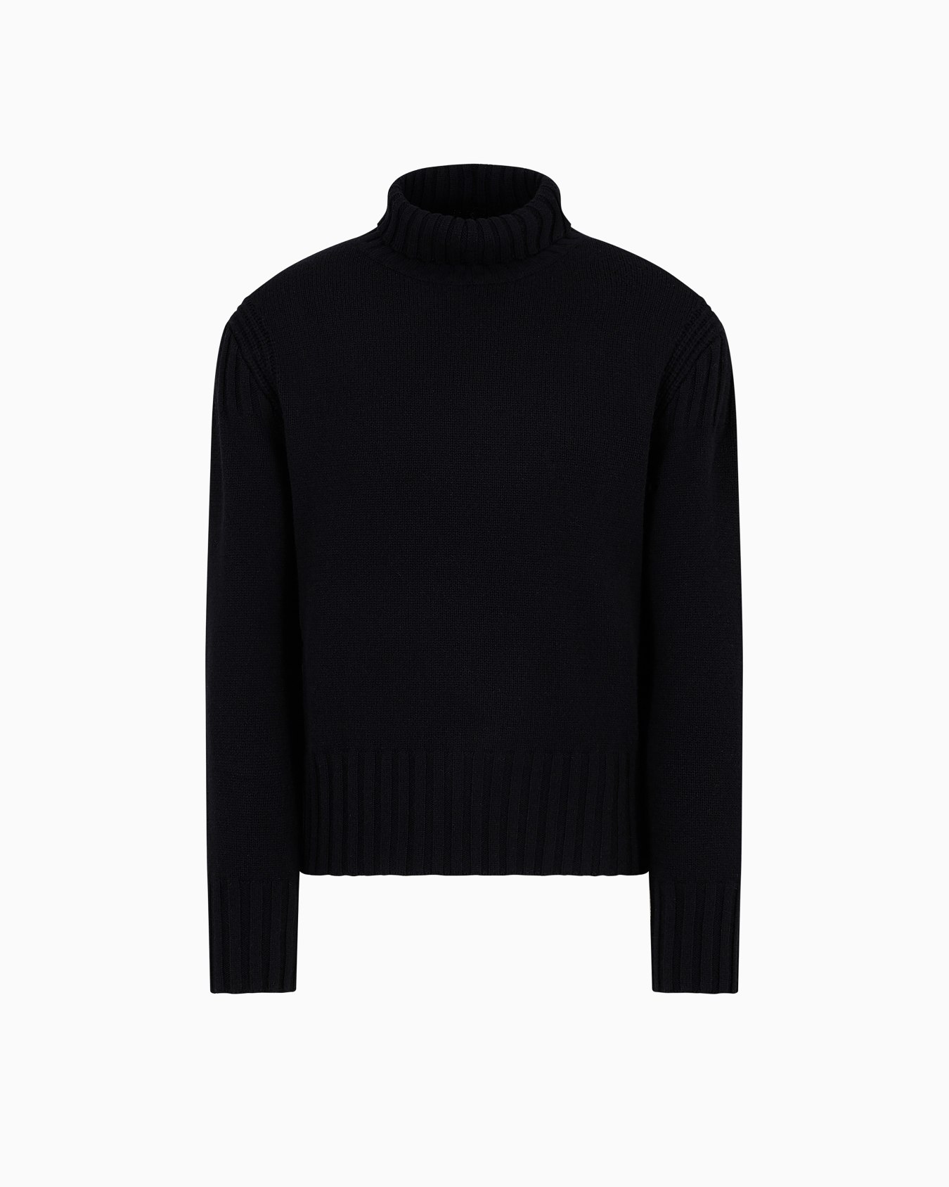 Wool and cashmere-blend rollneck Slide 0