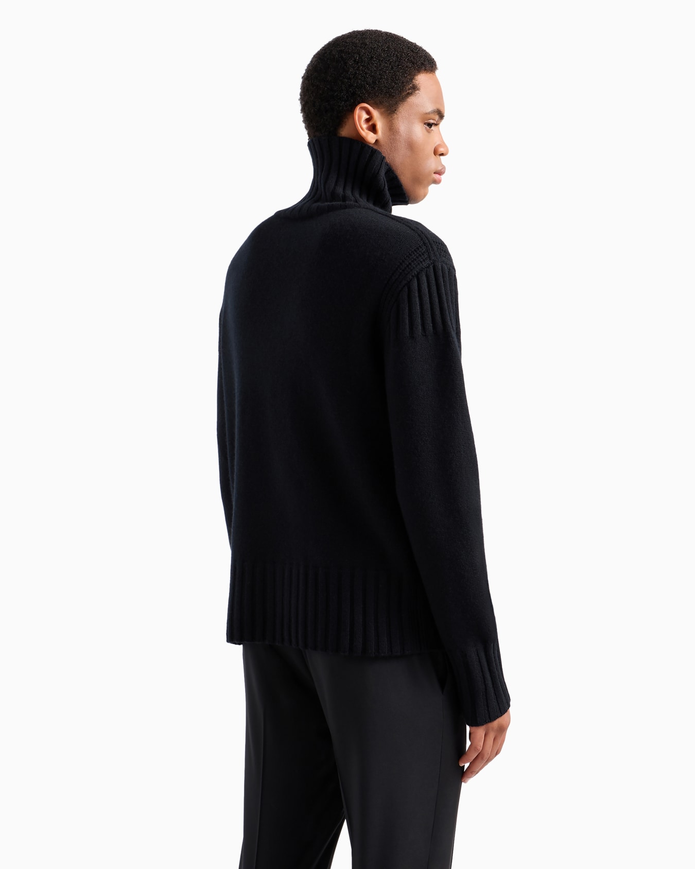 Wool and cashmere-blend rollneck Slide 2