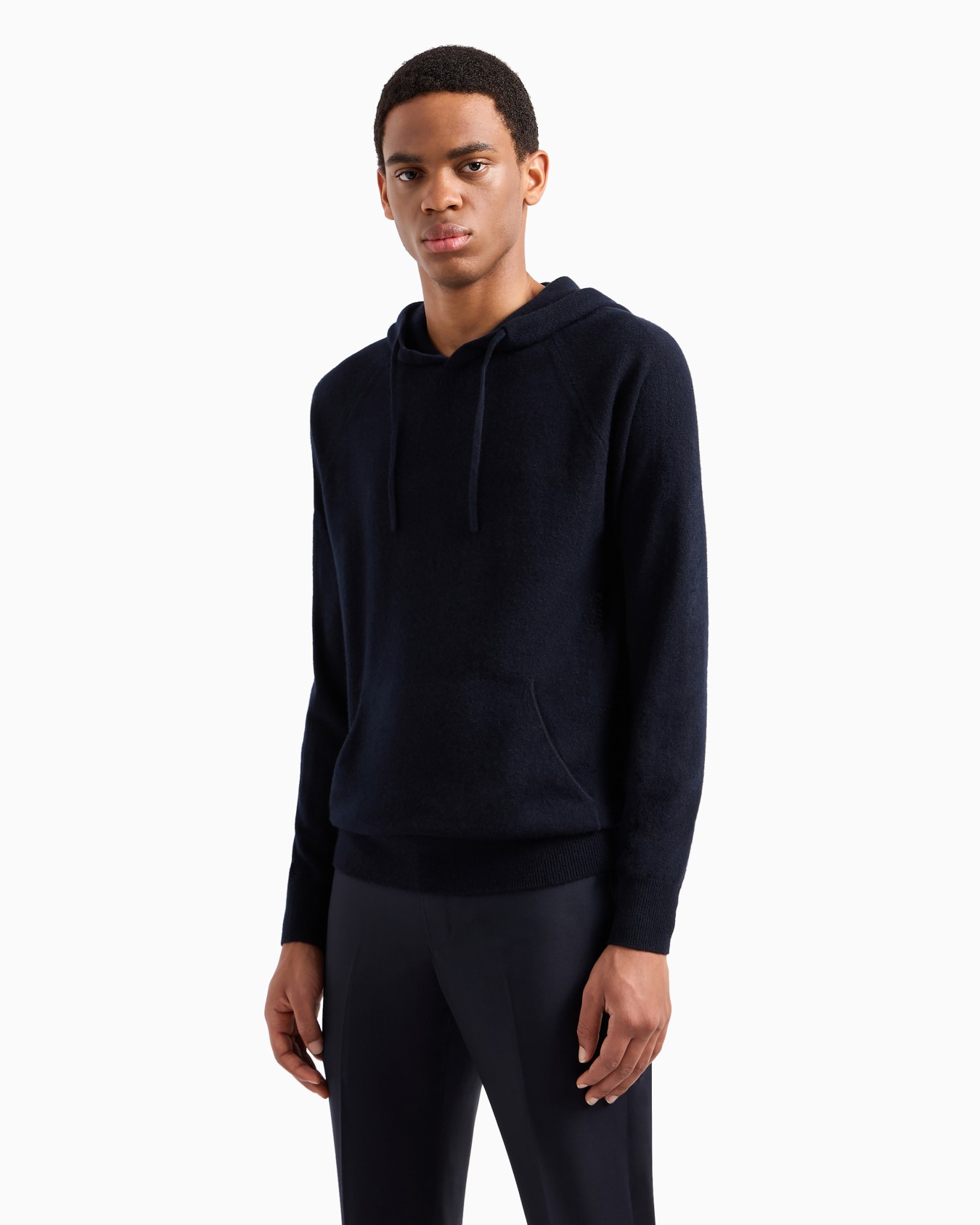 Pullover mit Kapuze aus reinem Kaschmir Folie 1