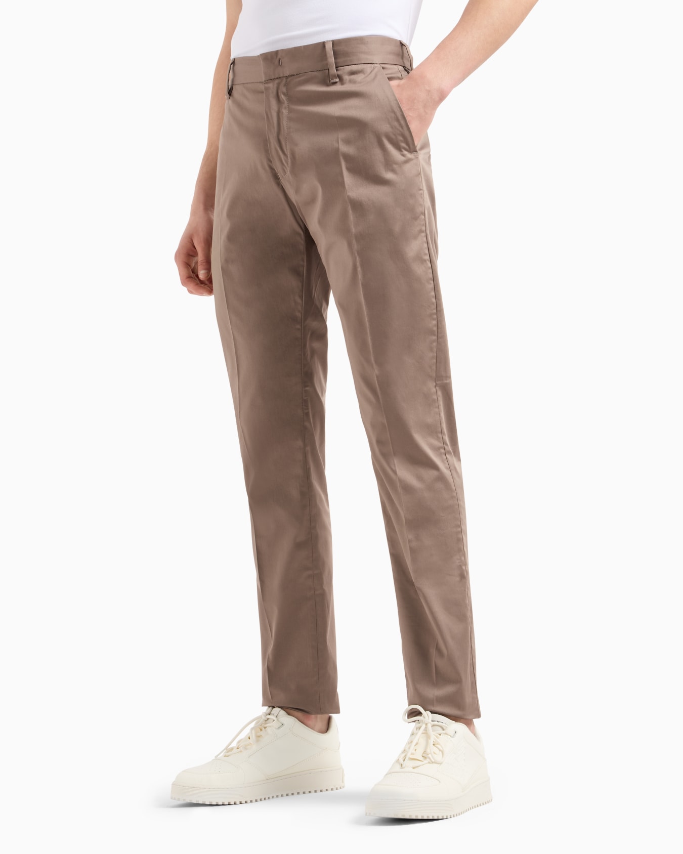 Stretch-cotton chinos Slide 3