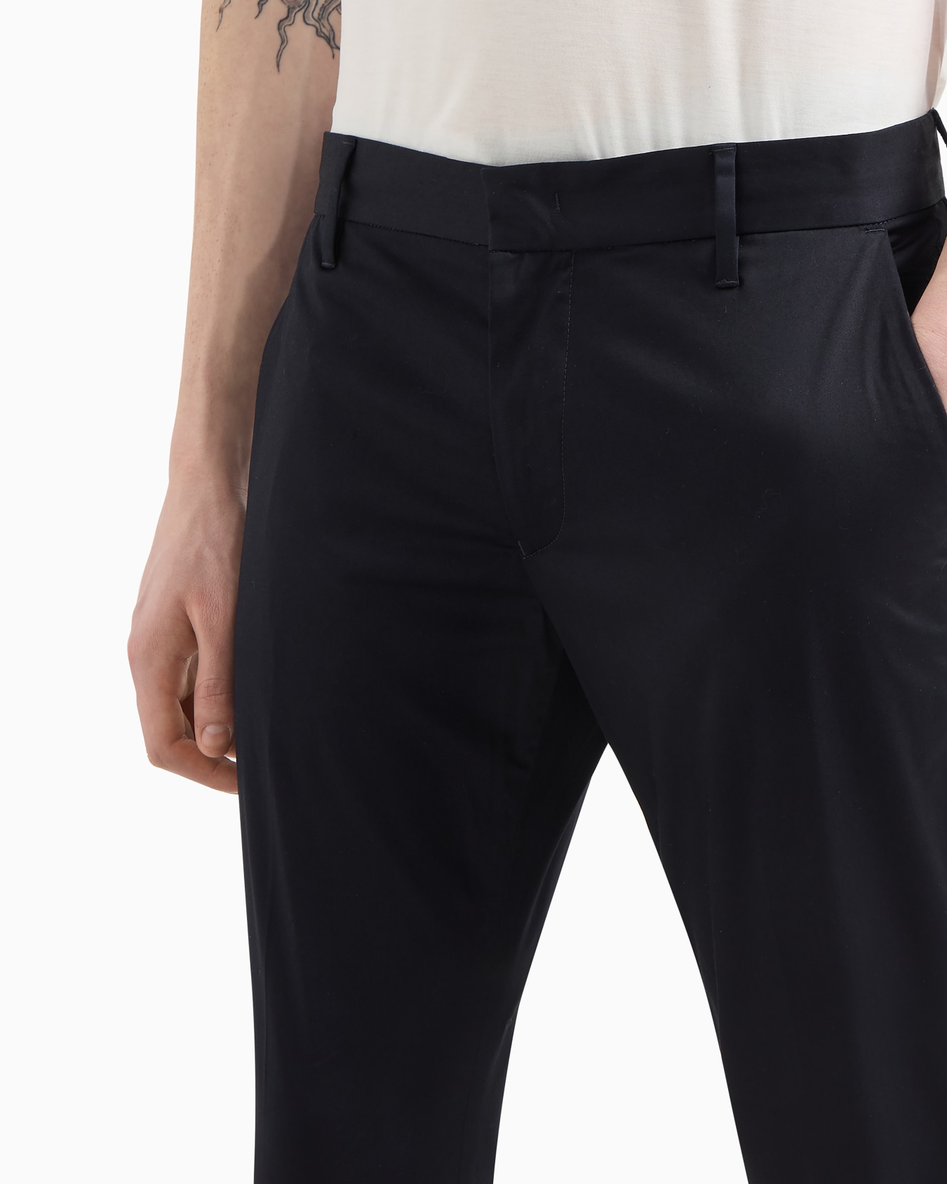 Chinohose aus Baumwollstretch Folie 4