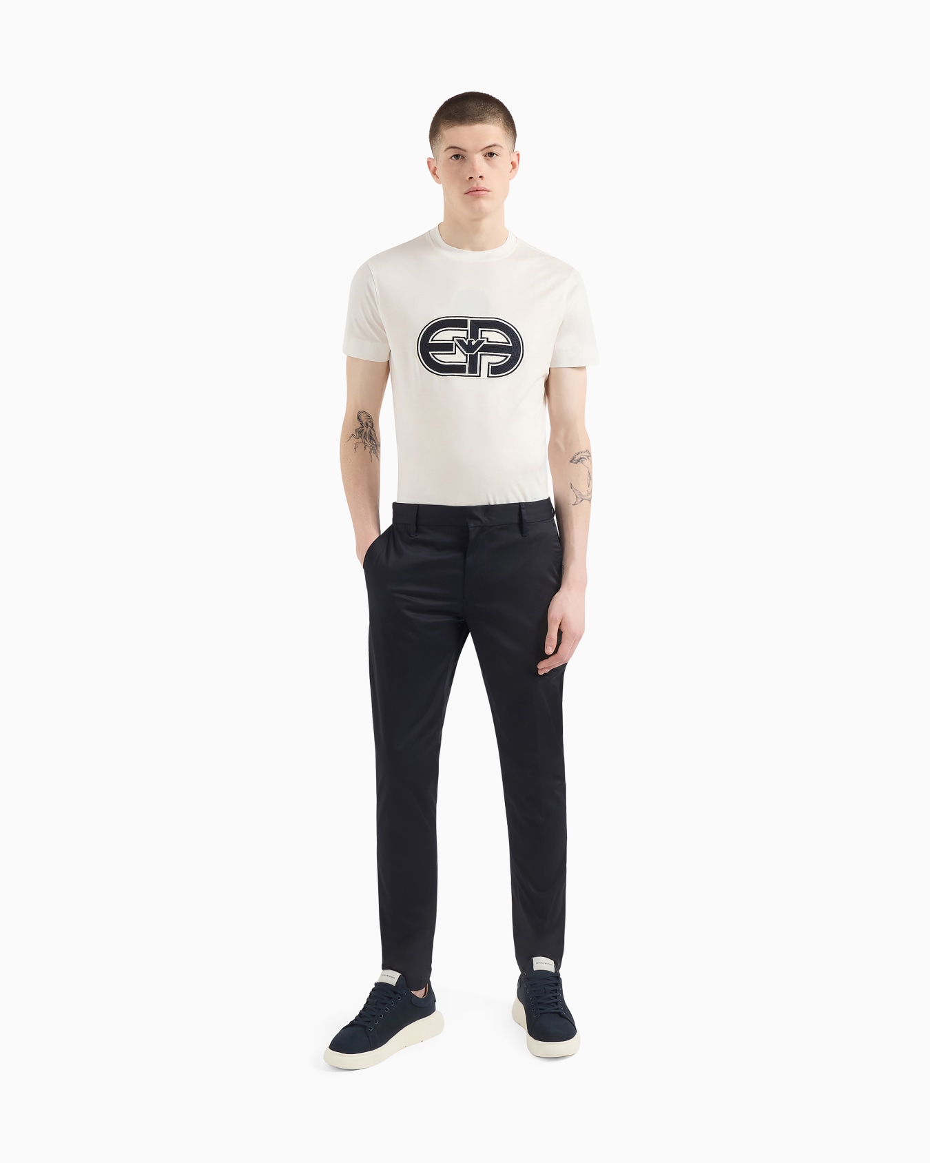 Chinohose aus Baumwollstretch Folie 1