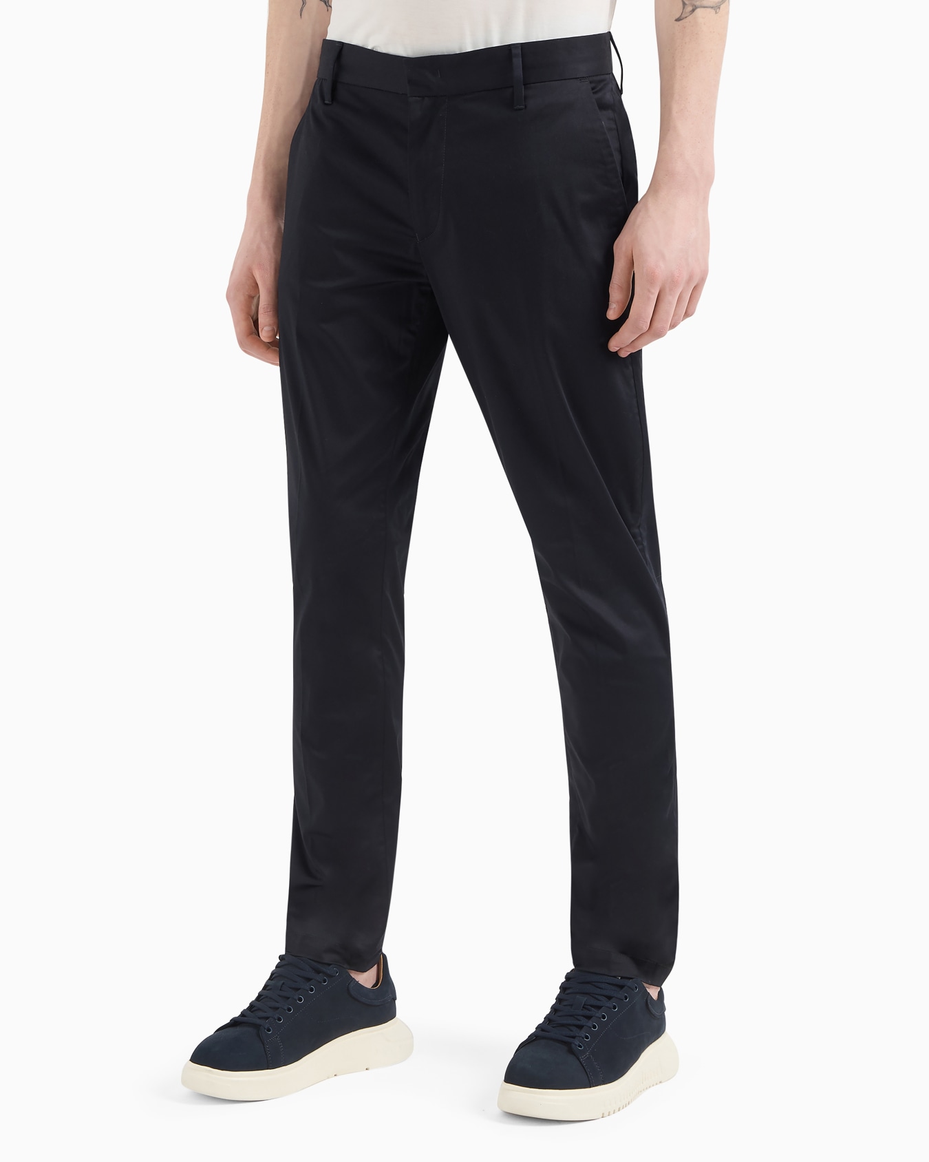Chinohose aus Baumwollstretch Folie 3