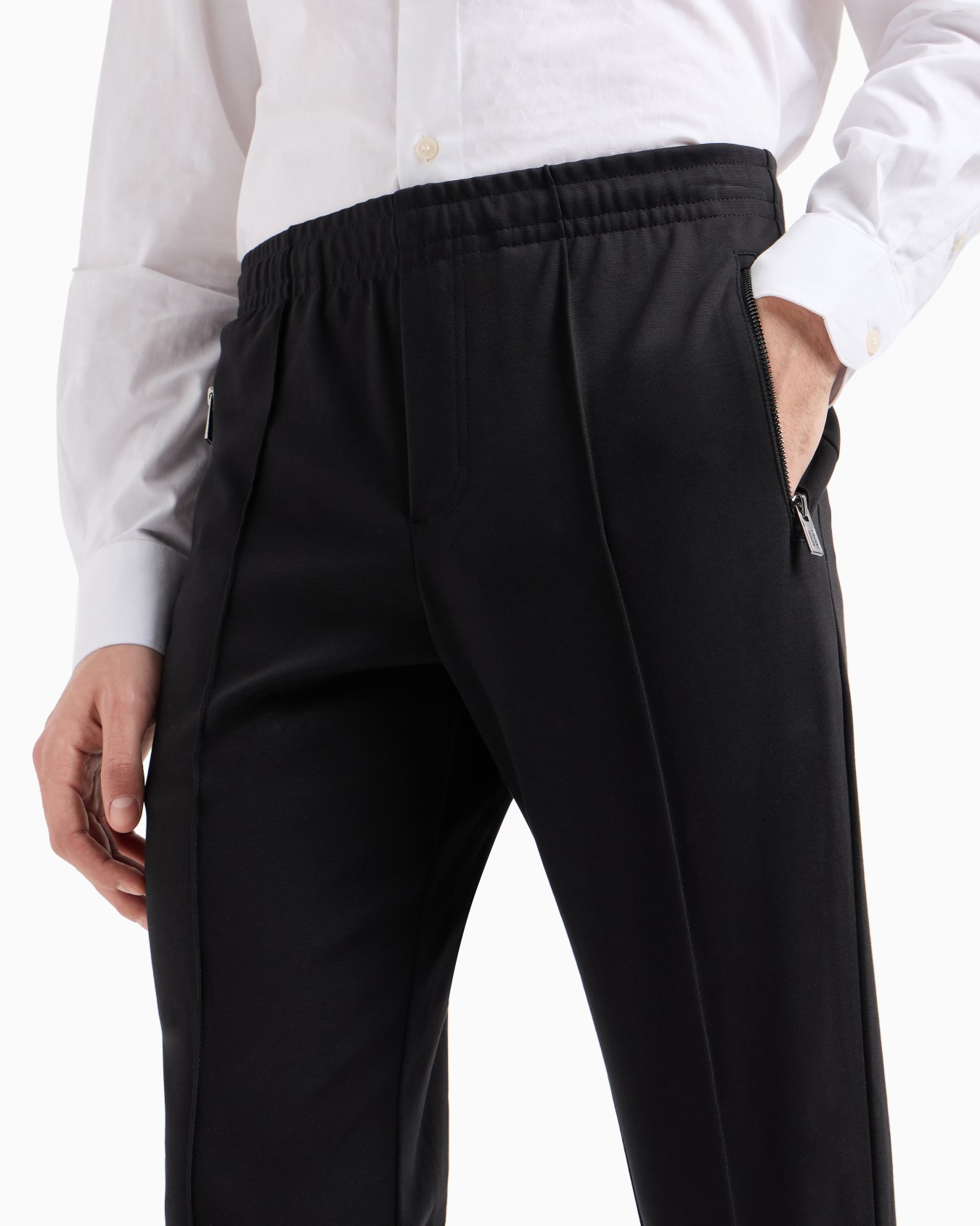 Ponte-di-Roma fabric joggers Slide 4