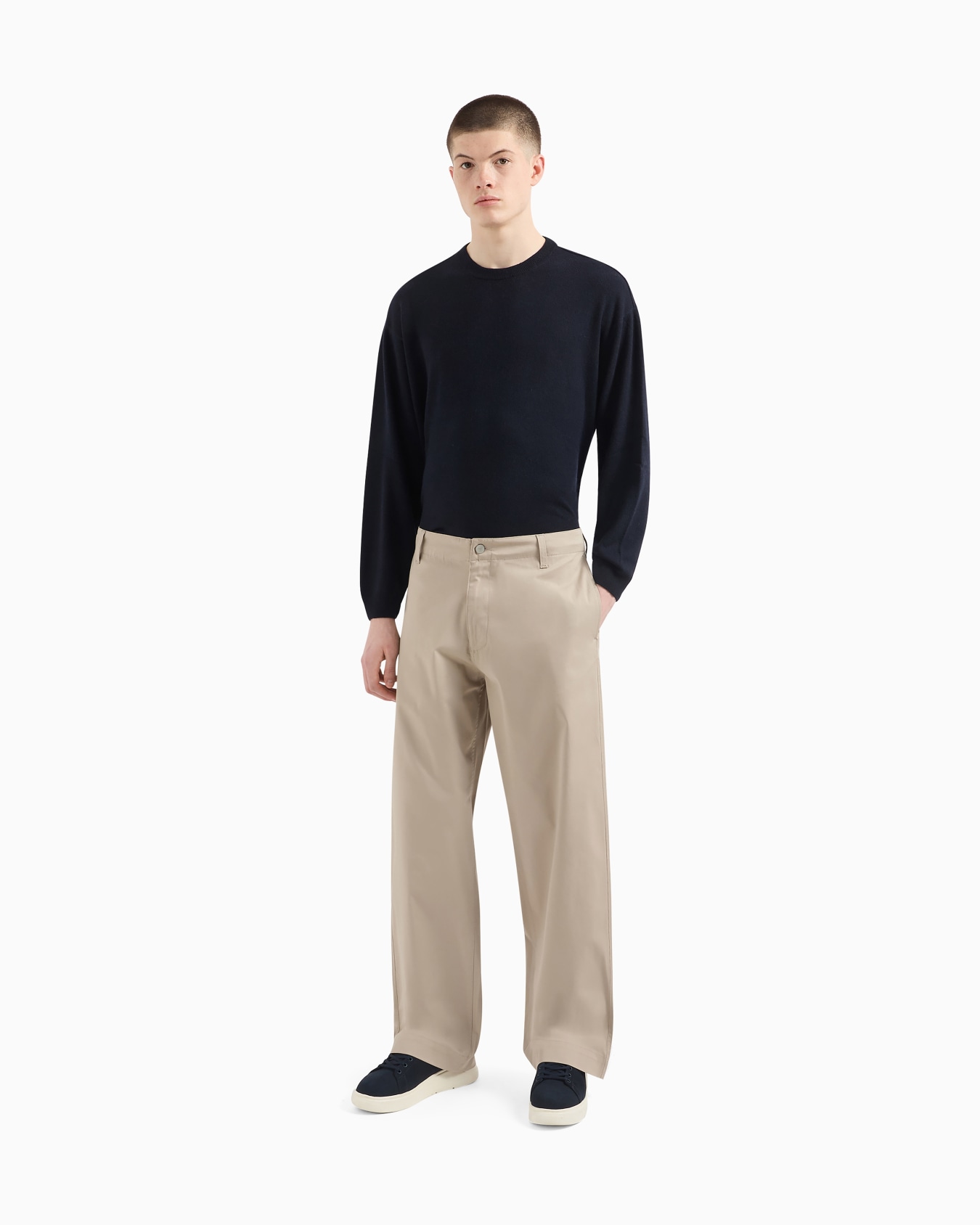 Pantalon chino en gabardine biologique ASV Diapositive 1