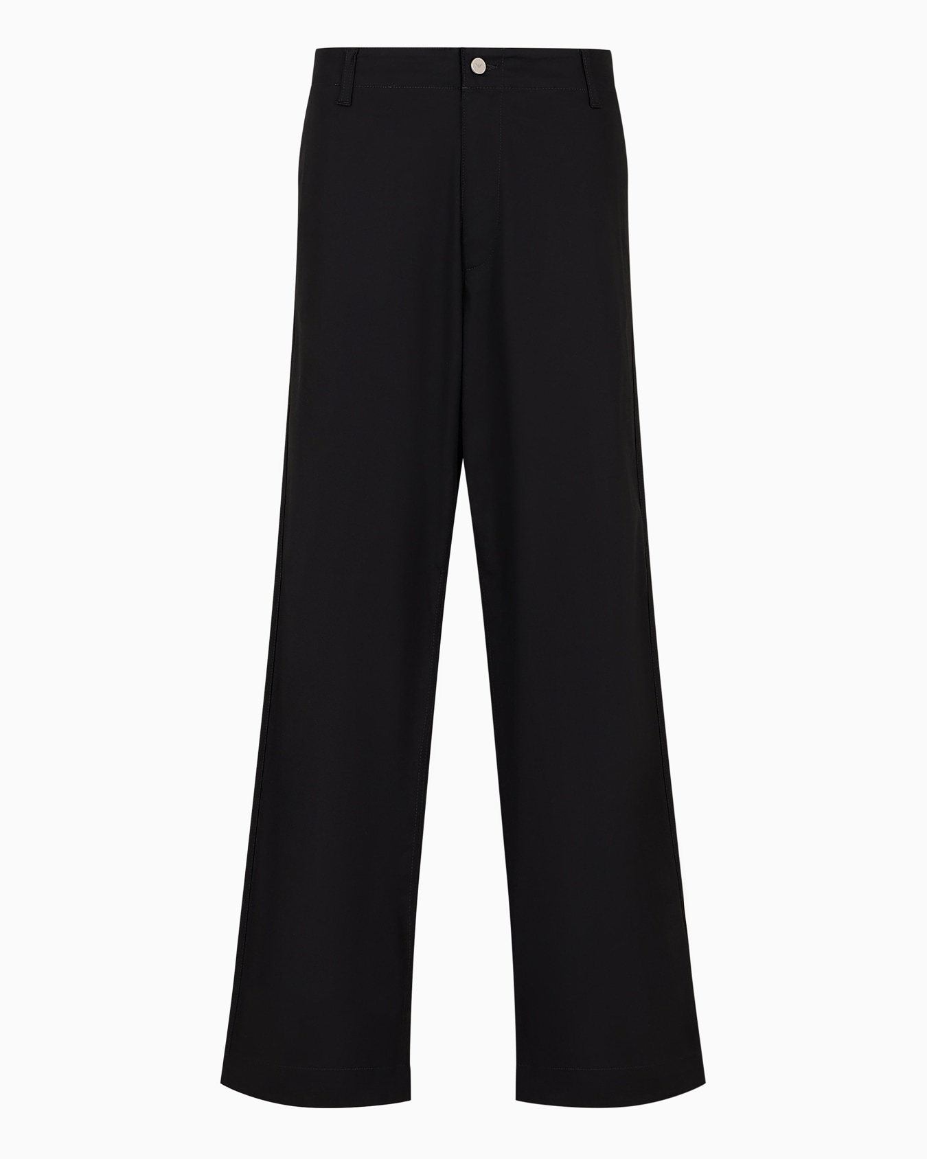 Pantalones modelo chino en gabardina orgánica ASV Diapositiva 0