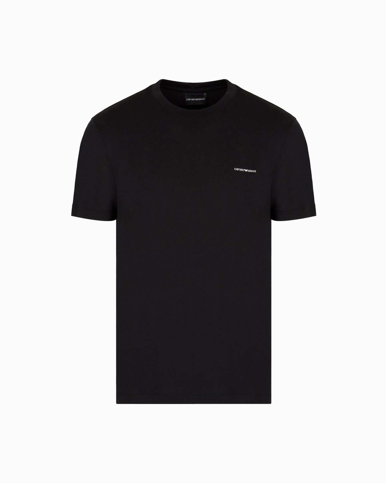 ASV Tシャツ リヨセル混紡ジャージー マイクロ ロゴレタリング スライドする 0