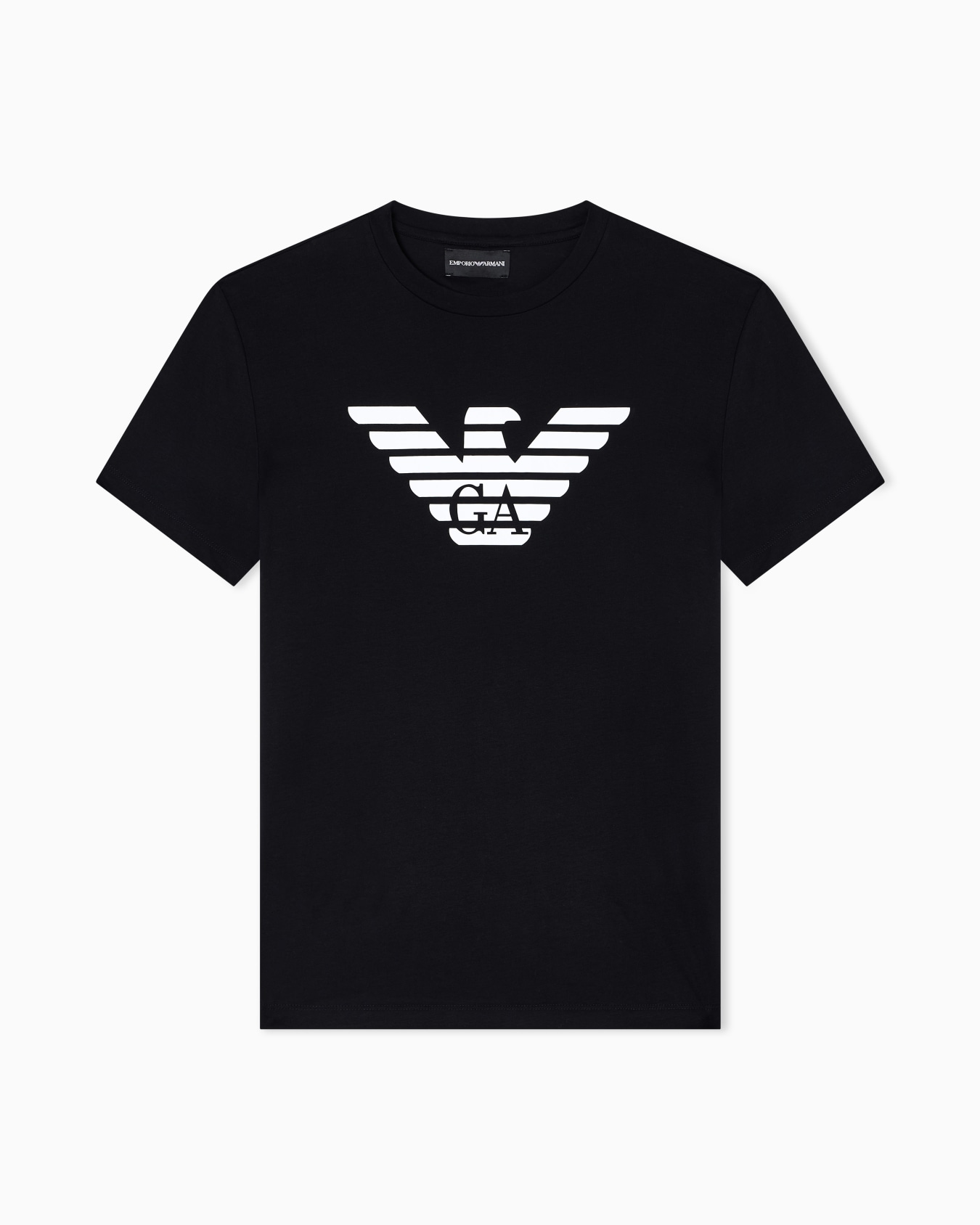 Tシャツ ピマジャージー ロゴプリント スライドする 0