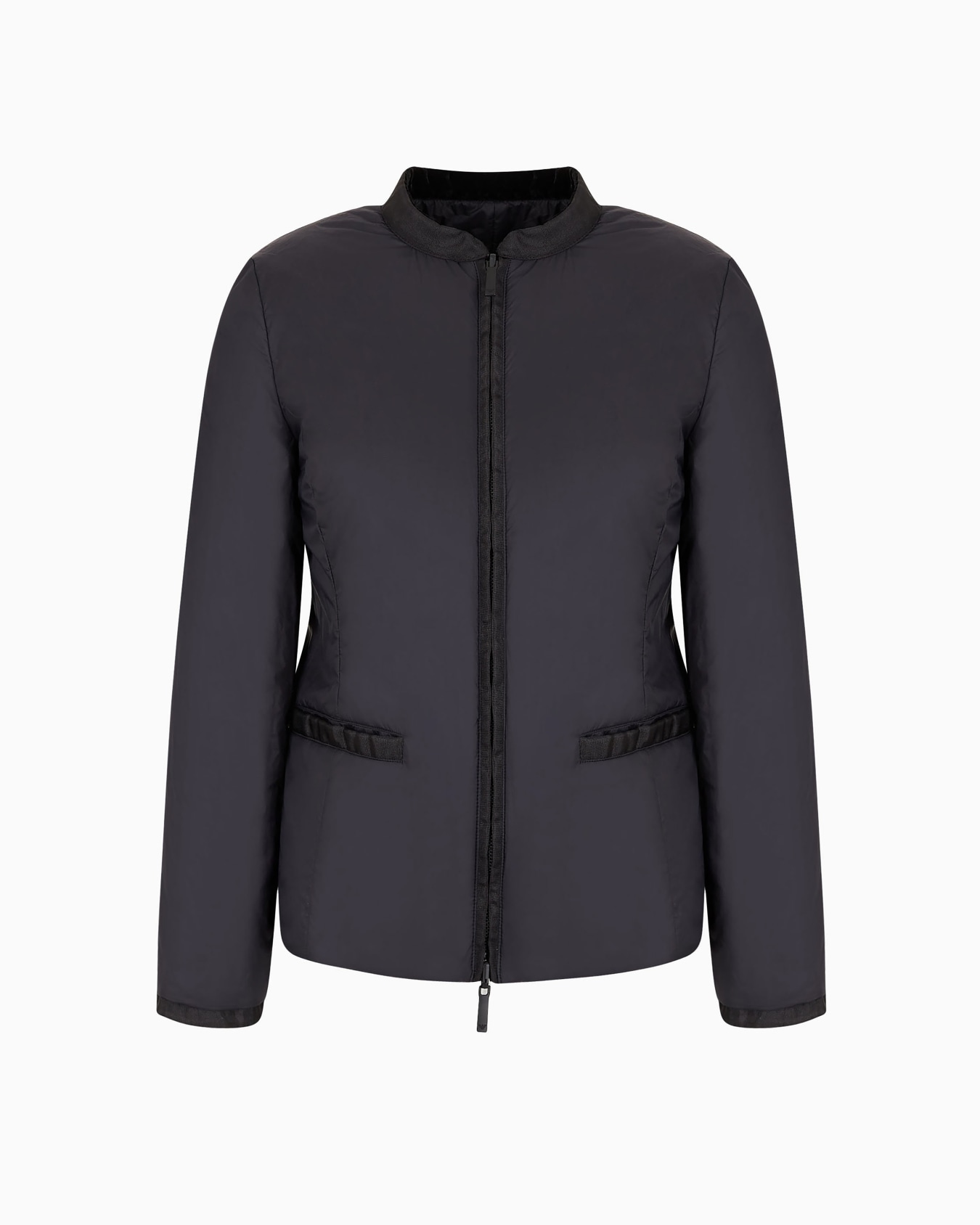 Nylon reversible guru-collared jacket Slide 4