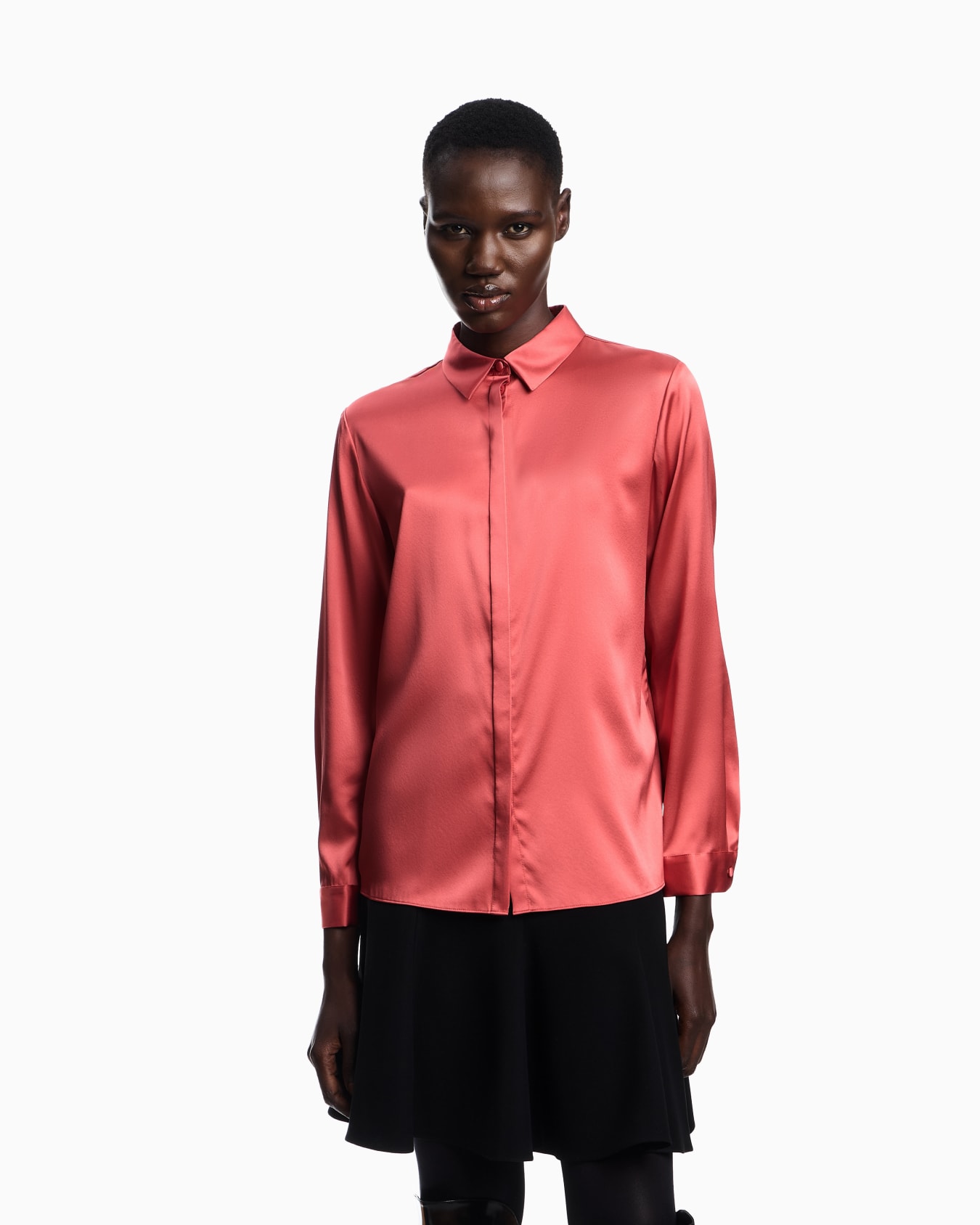 Chemise en satin de soie Diapositive 3