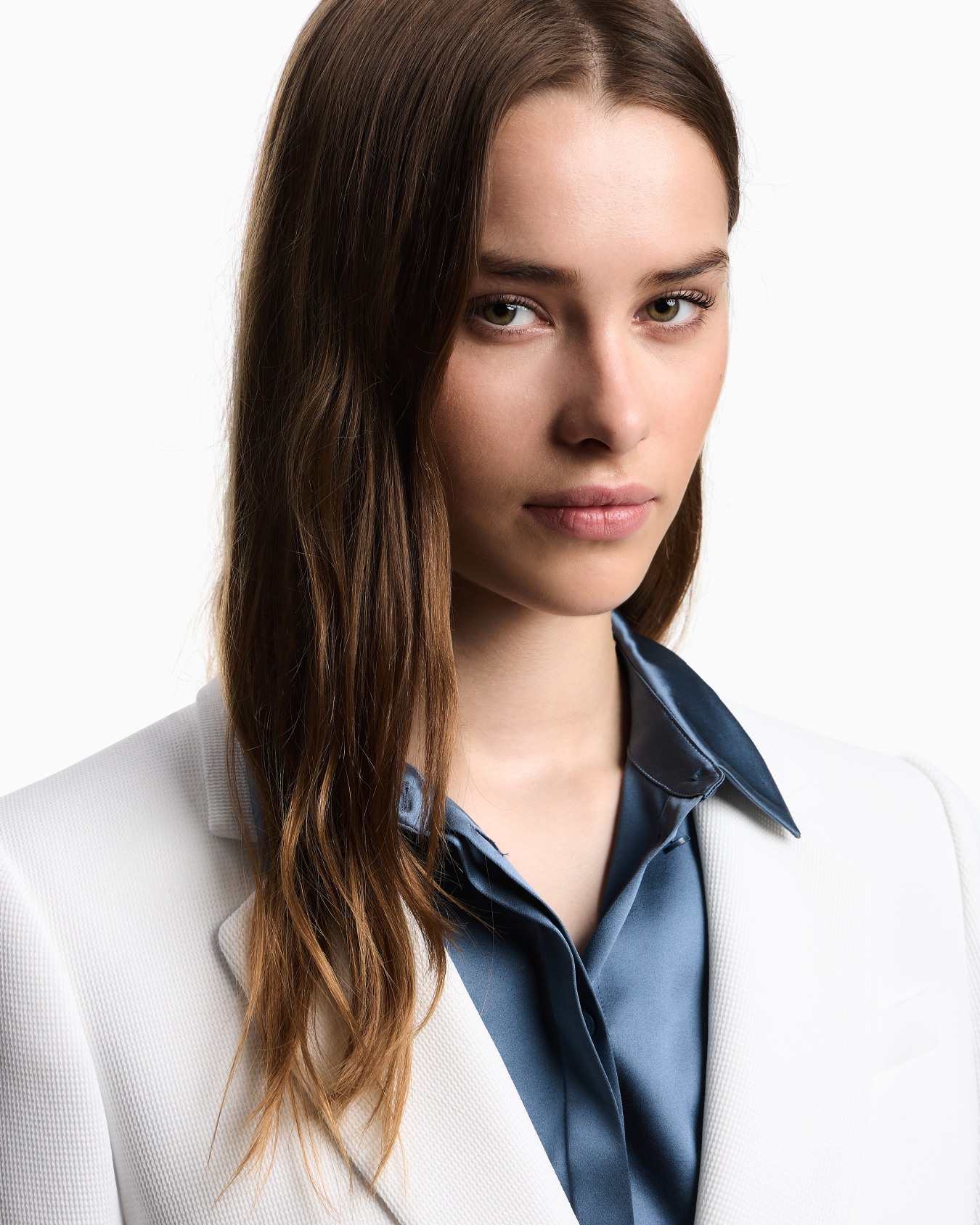 Silk satin shirt Slide 4