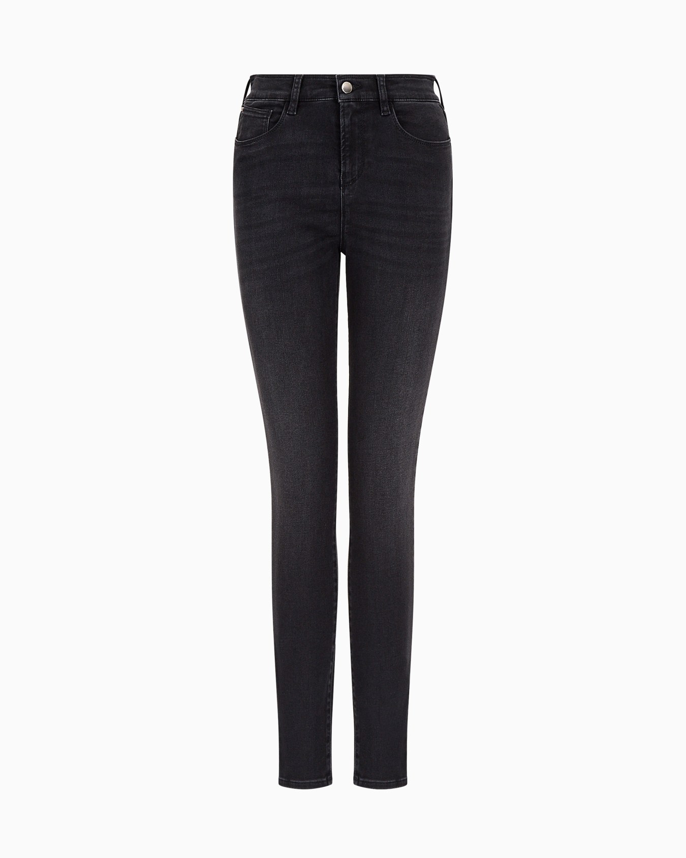 Jeans J20 vita alta e gamba super skinny in comfort denim stone wash Slide 0