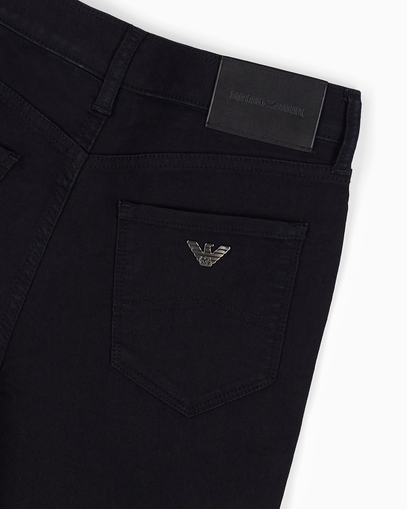 Vaqueros J20 de cintura alta y pernera superajustada en denim elástico Diapositiva 6