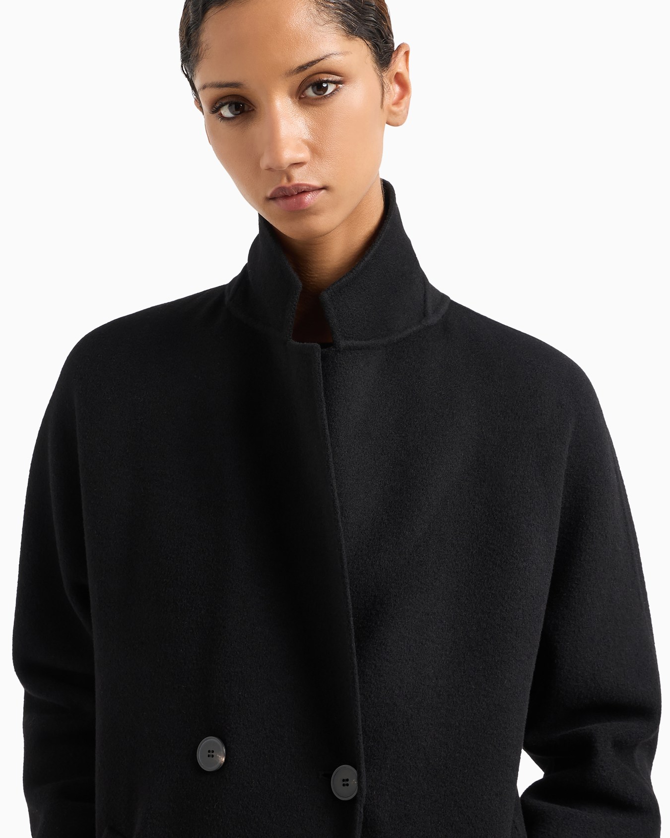 Casentino wool and cashmere double-breasted coat Slide 4