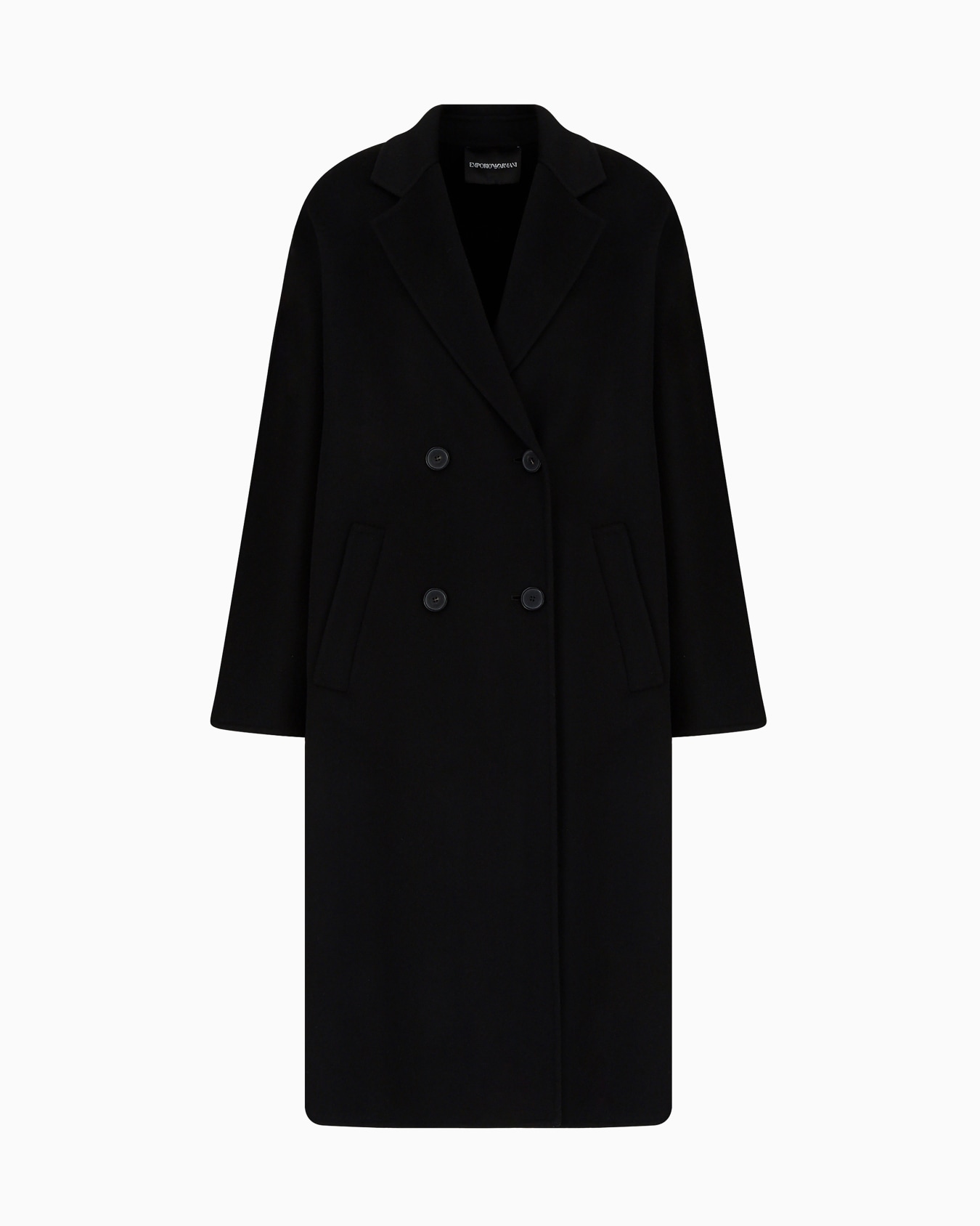 Casentino wool and cashmere double-breasted coat Slide 0