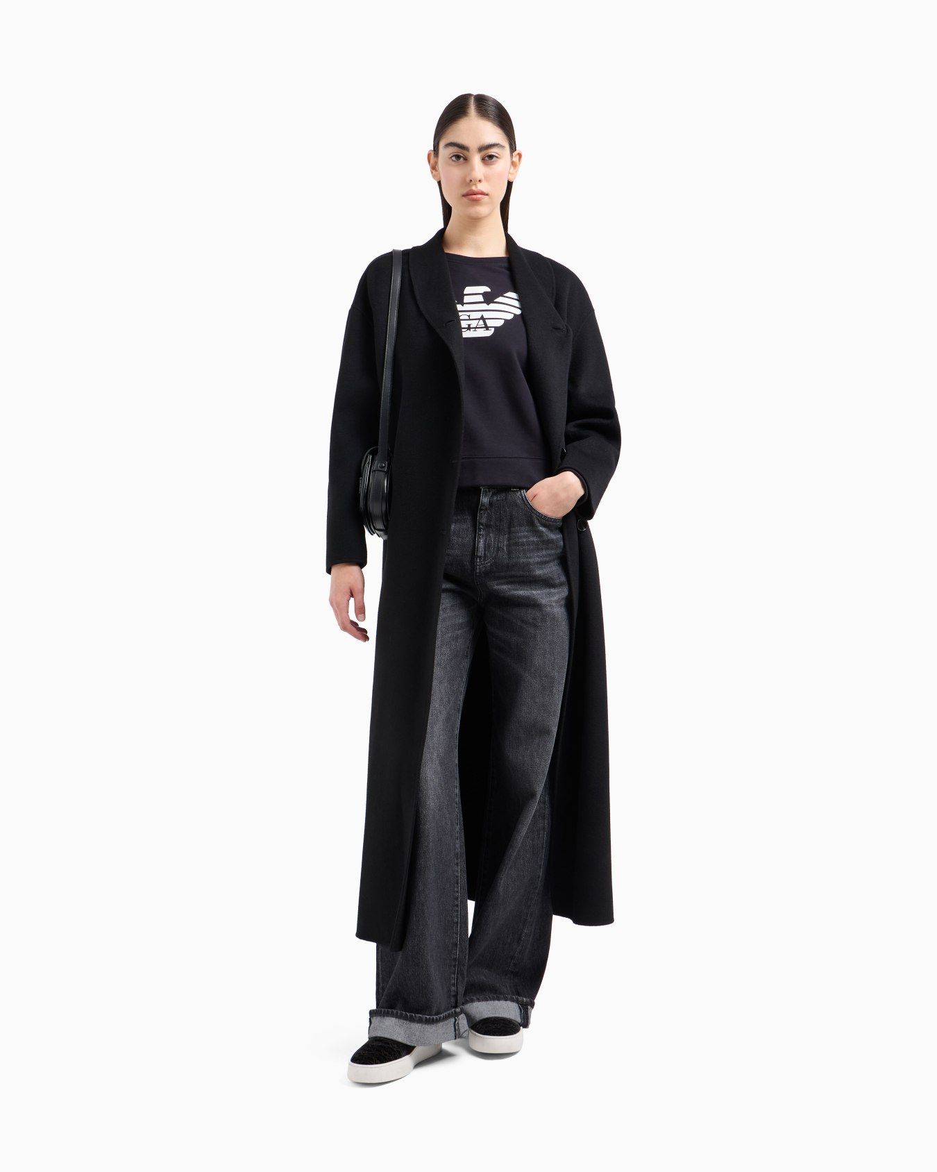 Sudadera de punto orgánico con logotipo ASV Diapositiva 1